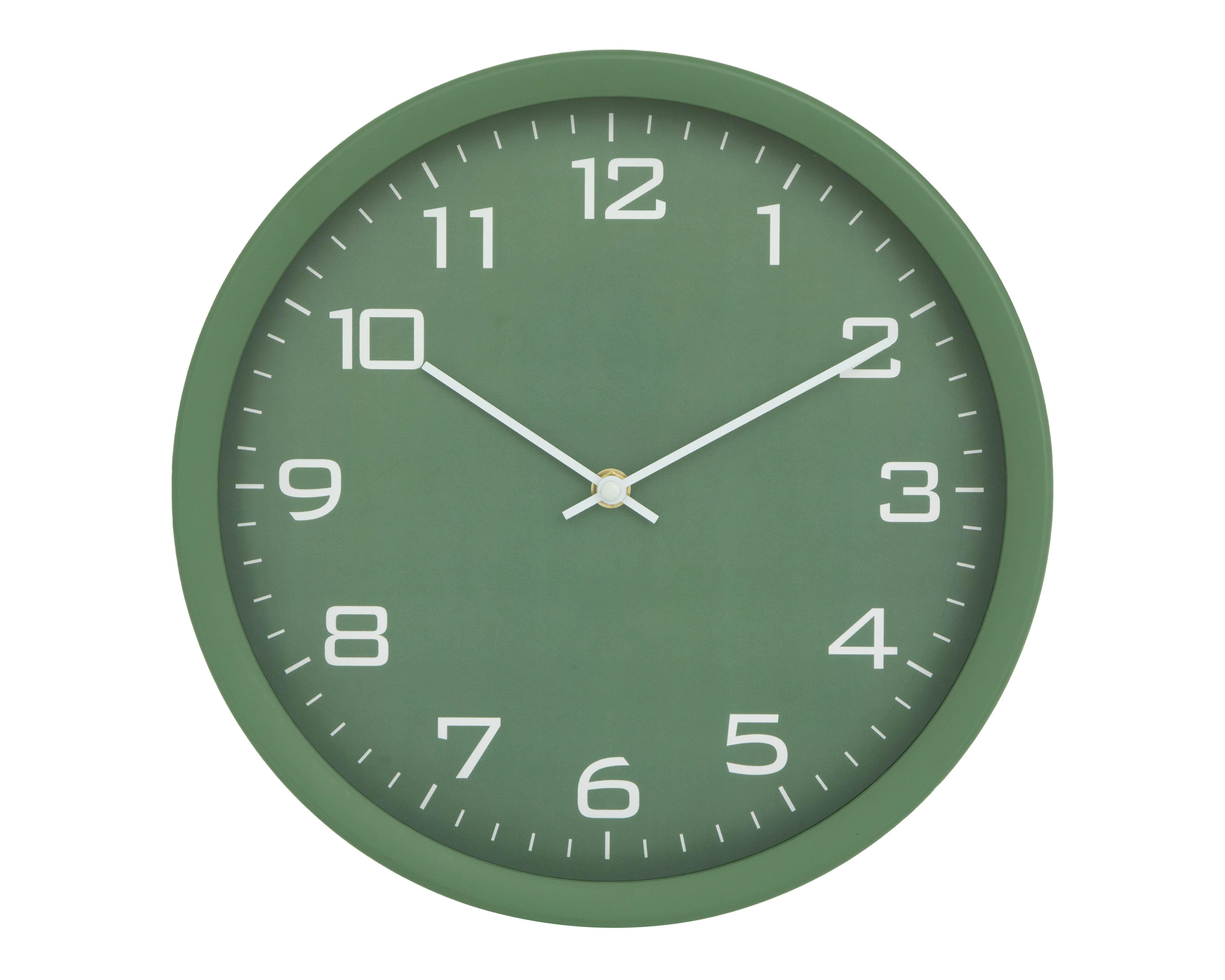 Foto 2 pulgar | Reloj de Pared Green Hour