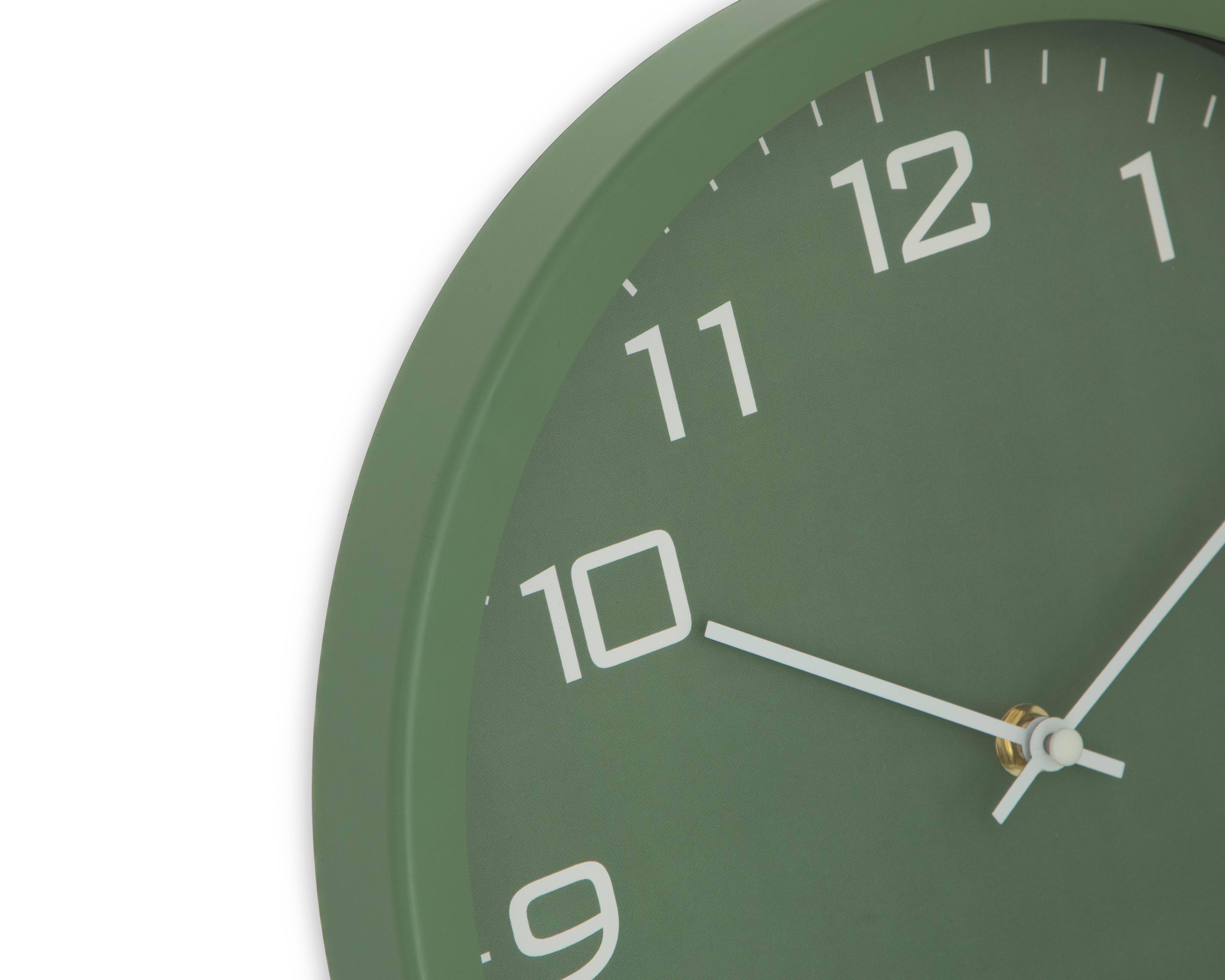 Foto 4 pulgar | Reloj de Pared Green Hour