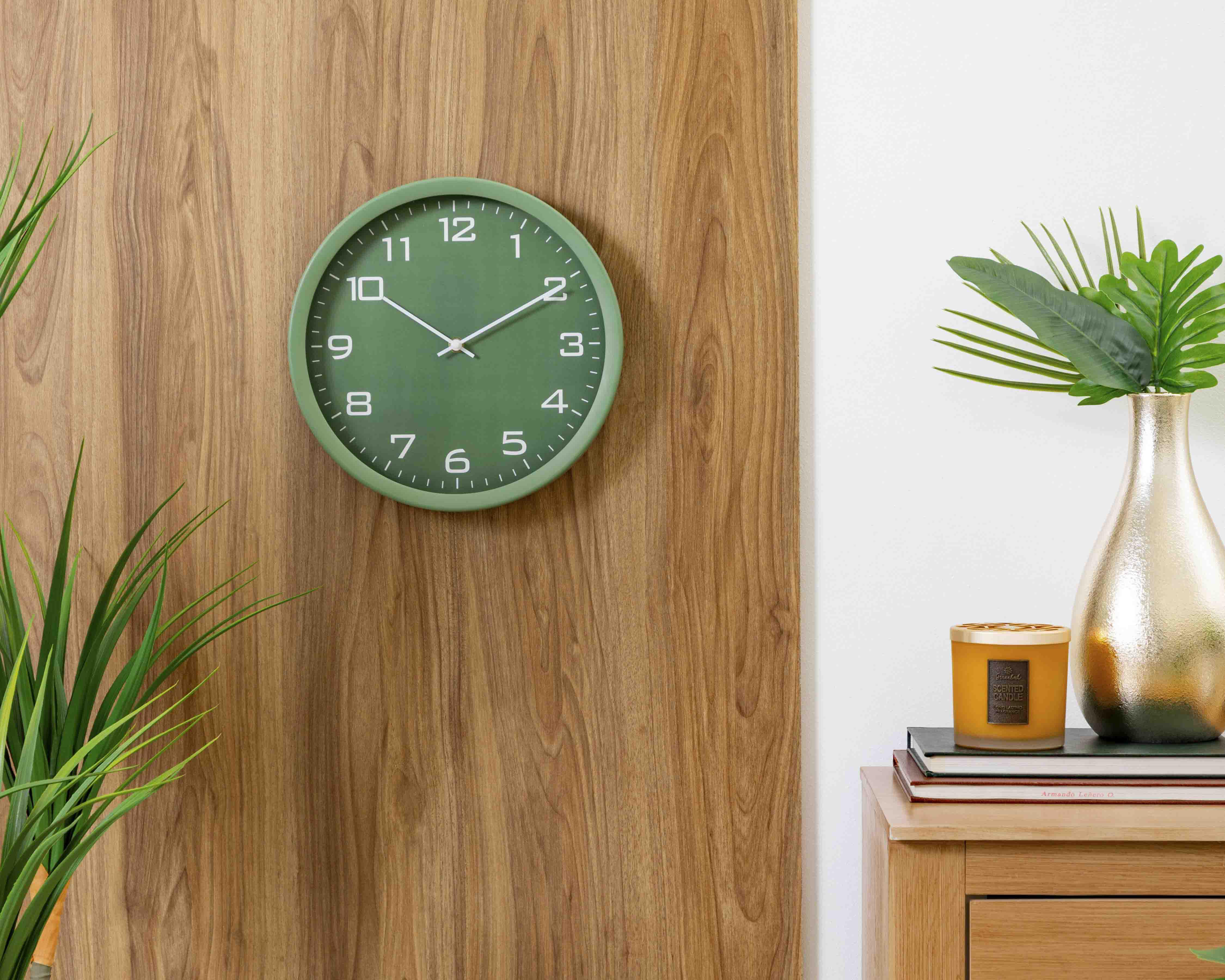 Foto 5 pulgar | Reloj de Pared Green Hour