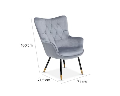 Foto 7 | Sillón Ocasional Martin Gris