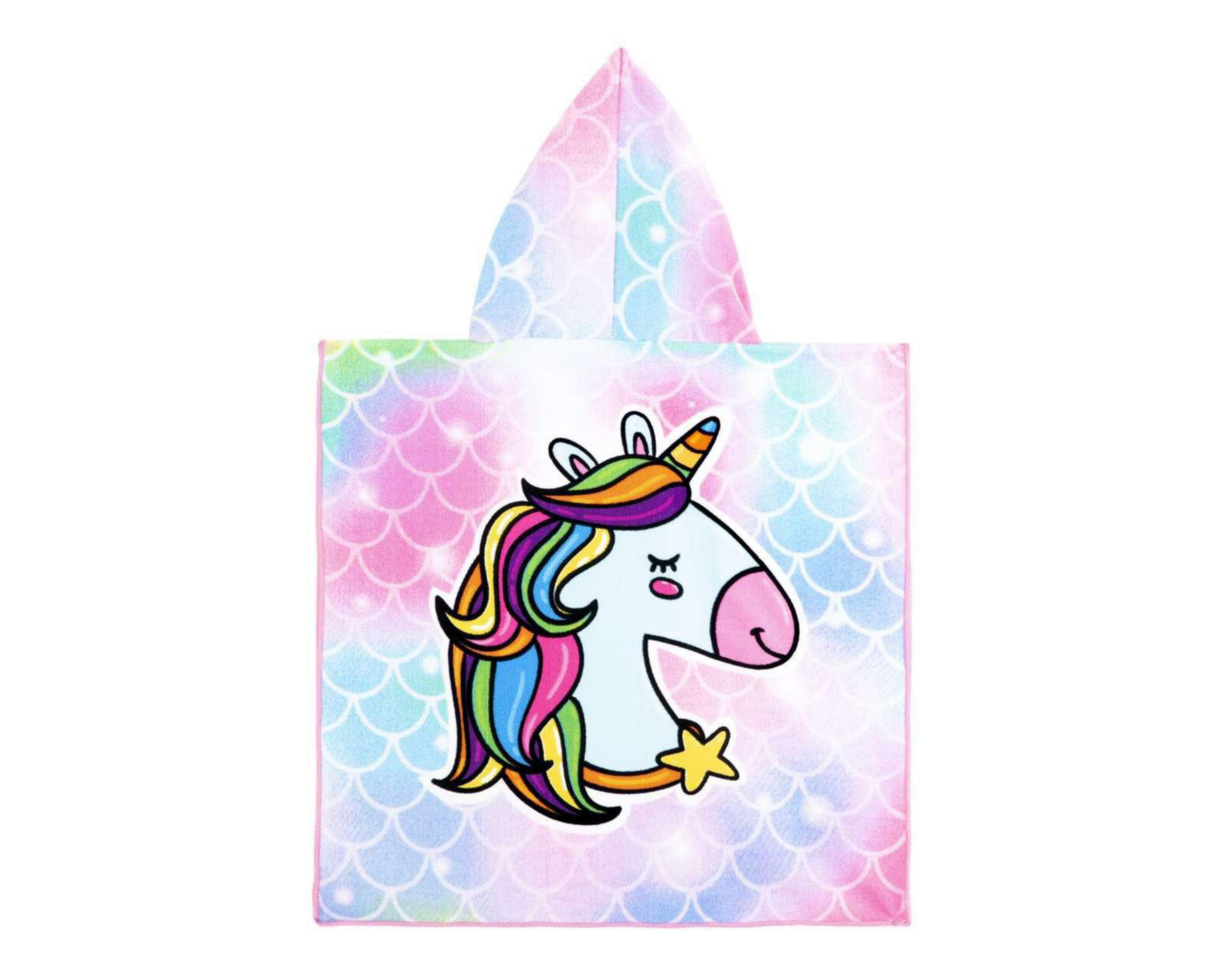 Foto 2 | Toalla de Baño Unicornio Hood Starhaus Rosa