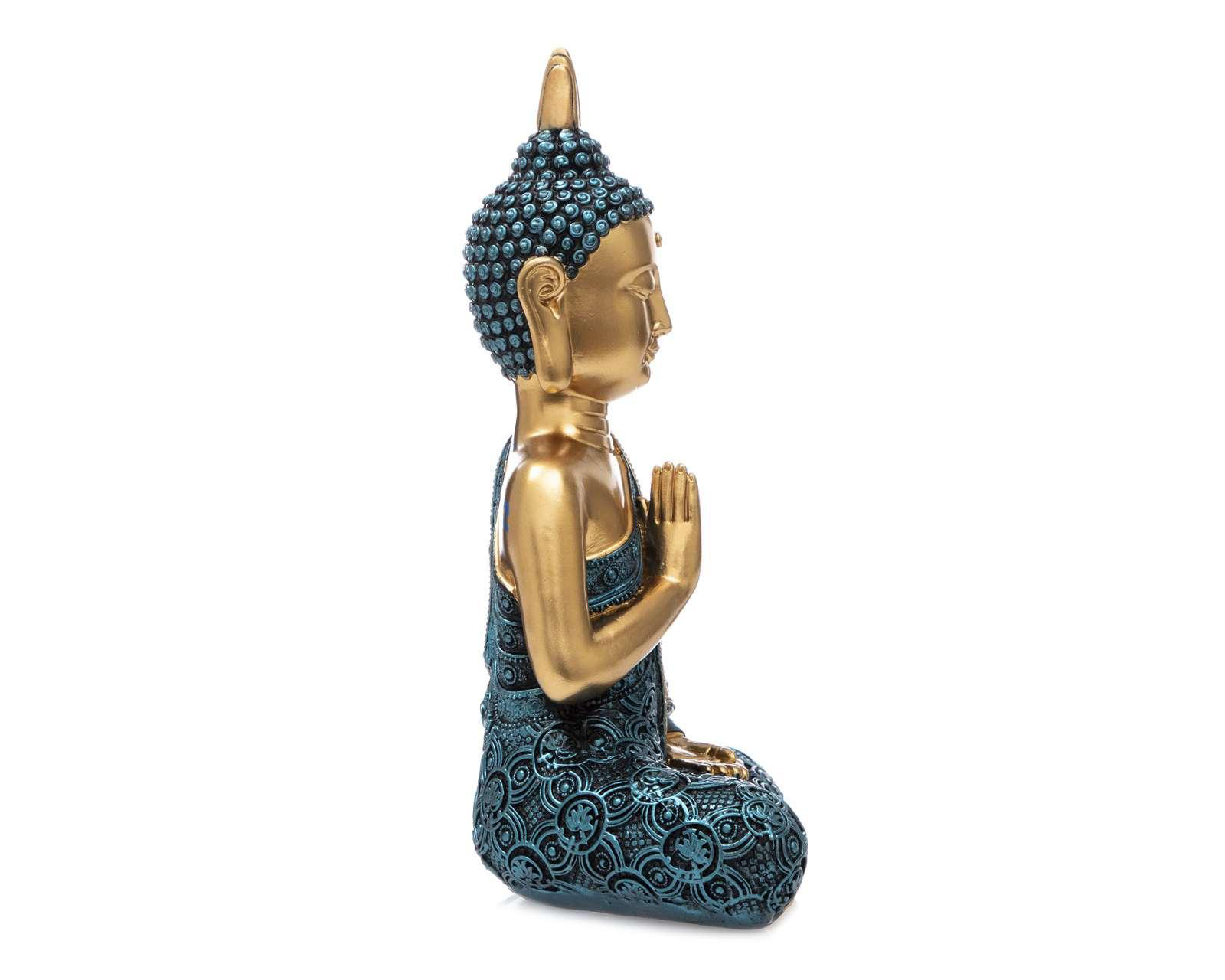 Foto 4 pulgar | Escultura Buda Gold