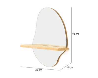 Foto 6 | Repisa de Madera Starhaus 30 x 10 x 40 cm
