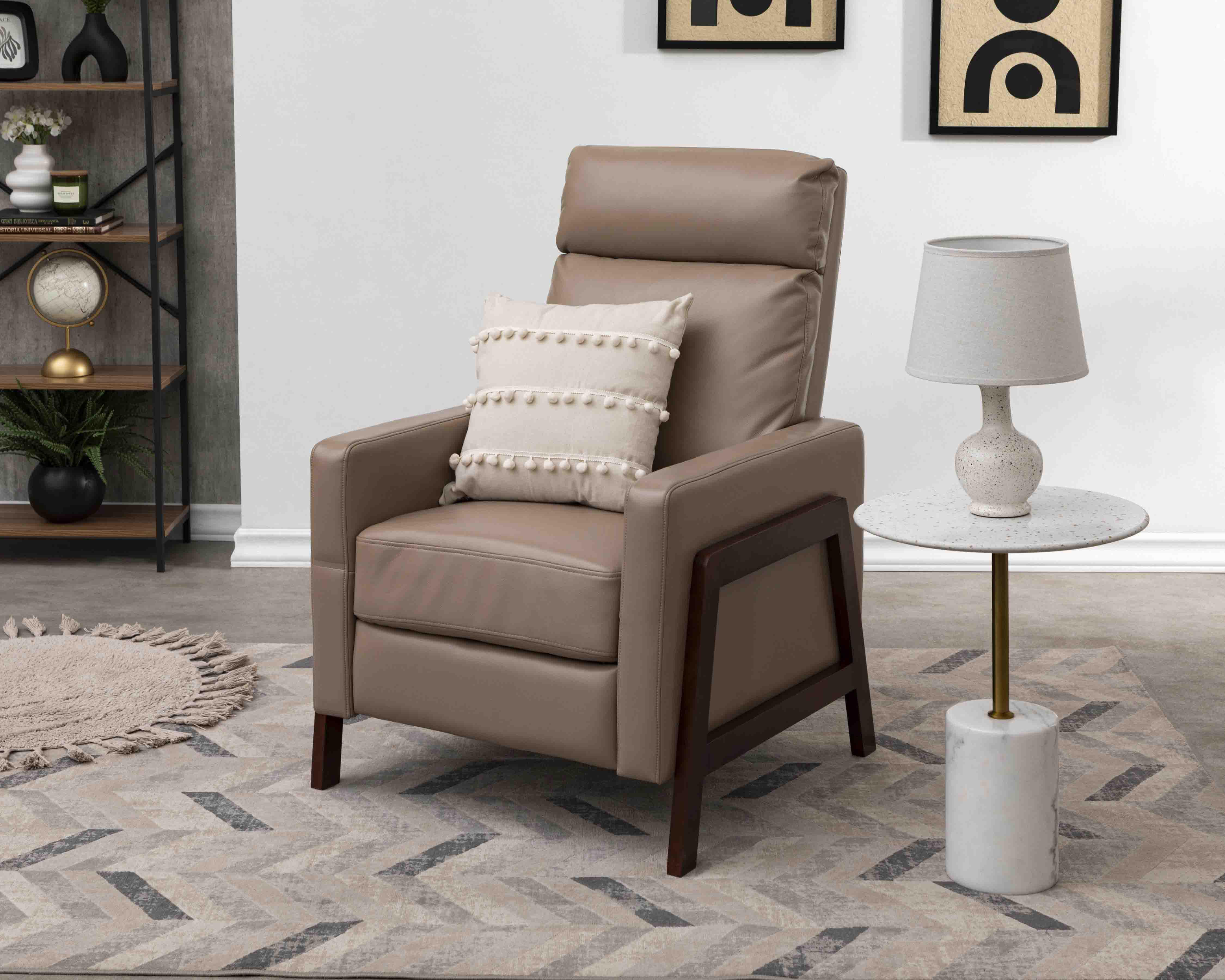 Sillón reclinable Nick Beige $5,499