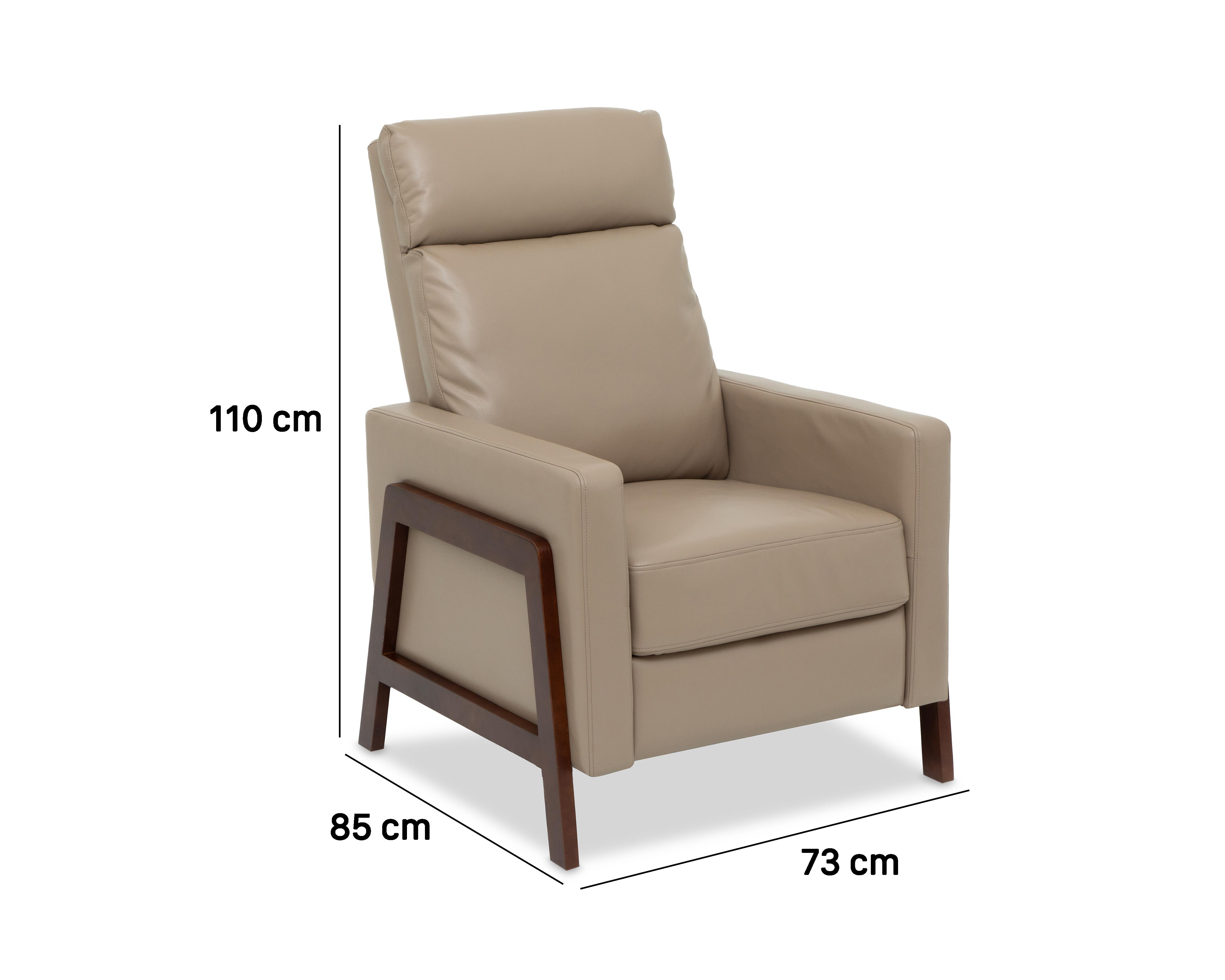 Foto 7 | Sillón reclinable Nick Beige
