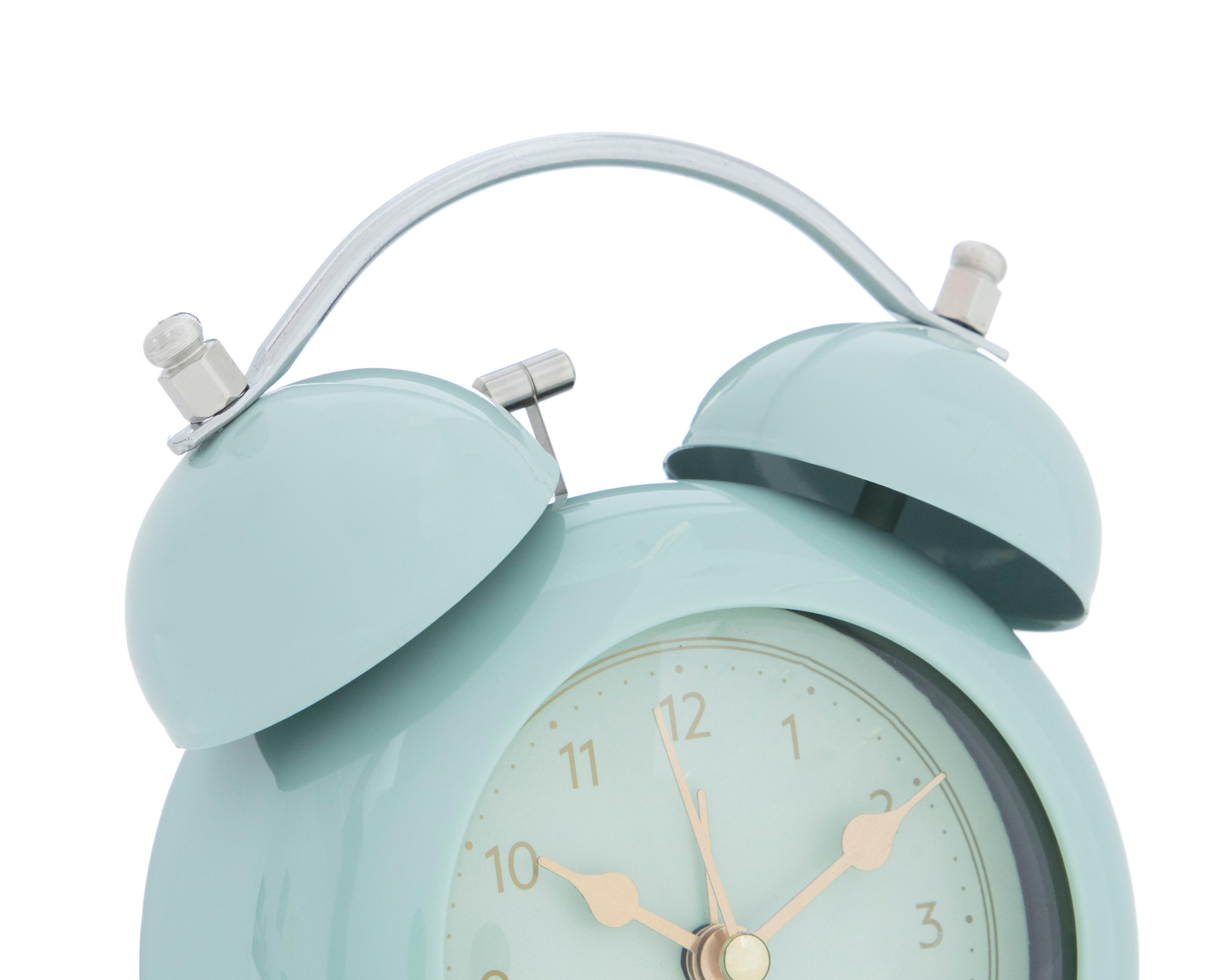Foto 5 pulgar | Reloj Despertador Minty de Metal