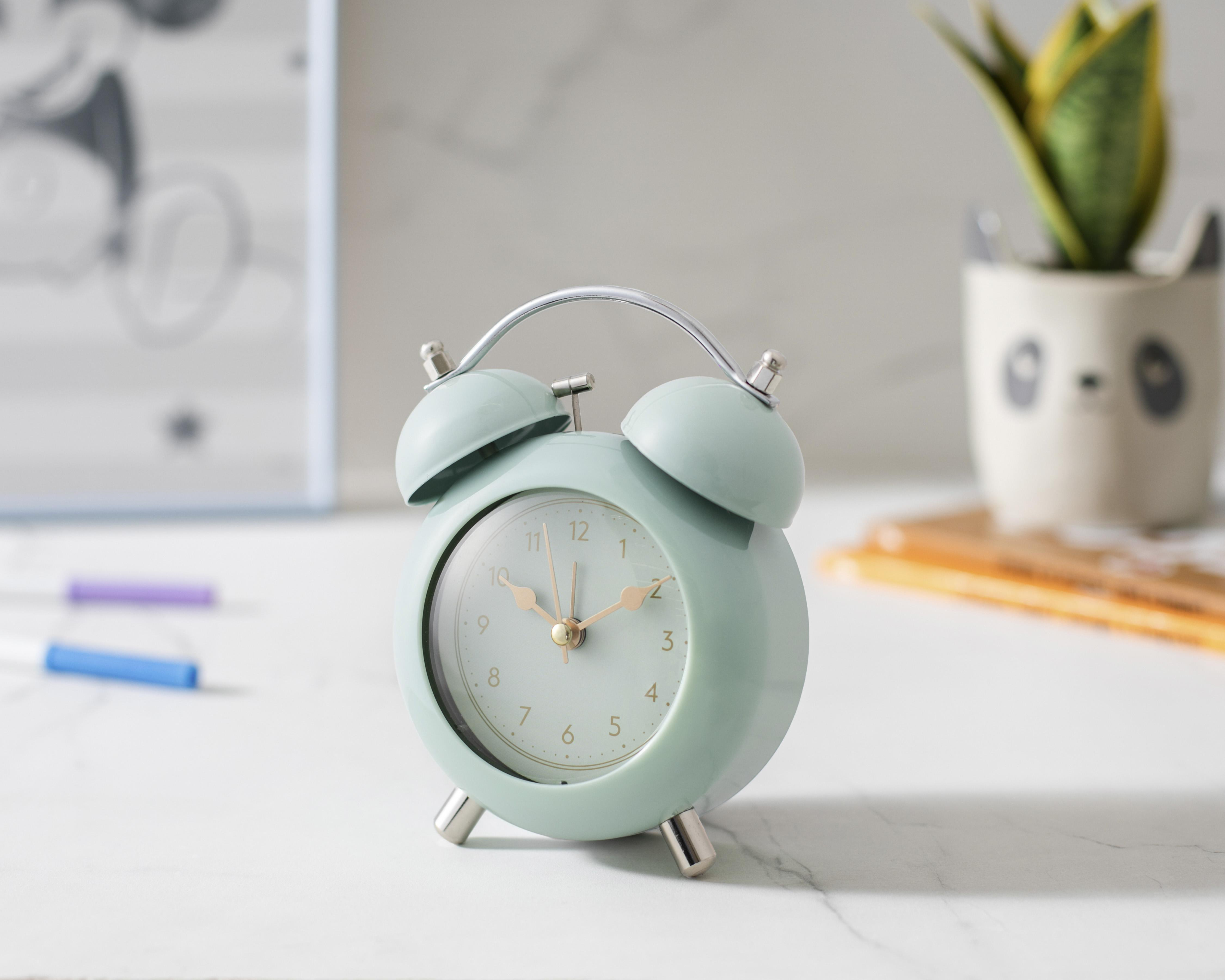 Foto 5 | Reloj Despertador Minty de Metal
