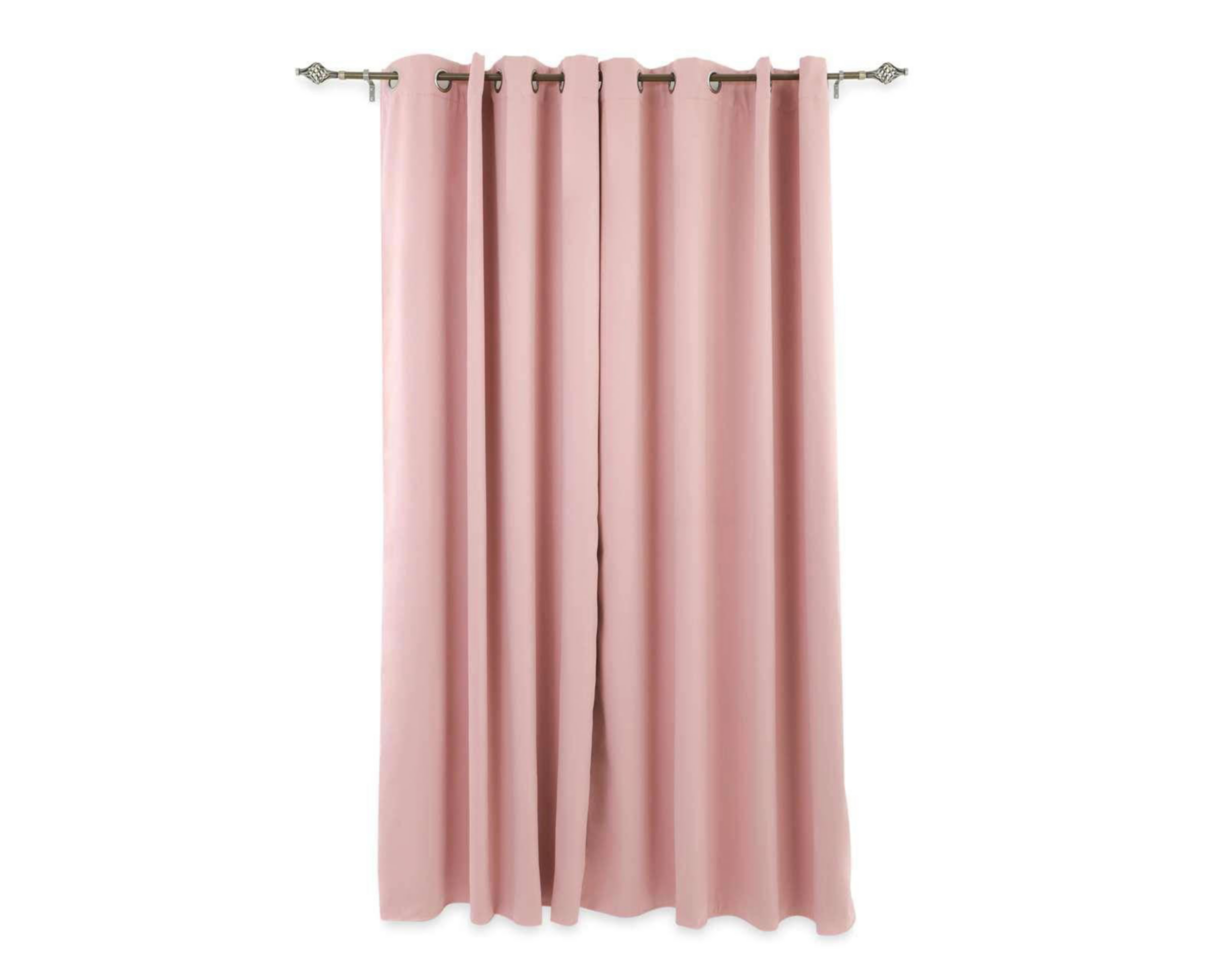 Foto 1 | Cortinas Black Out Rosa 280 x 225 cm