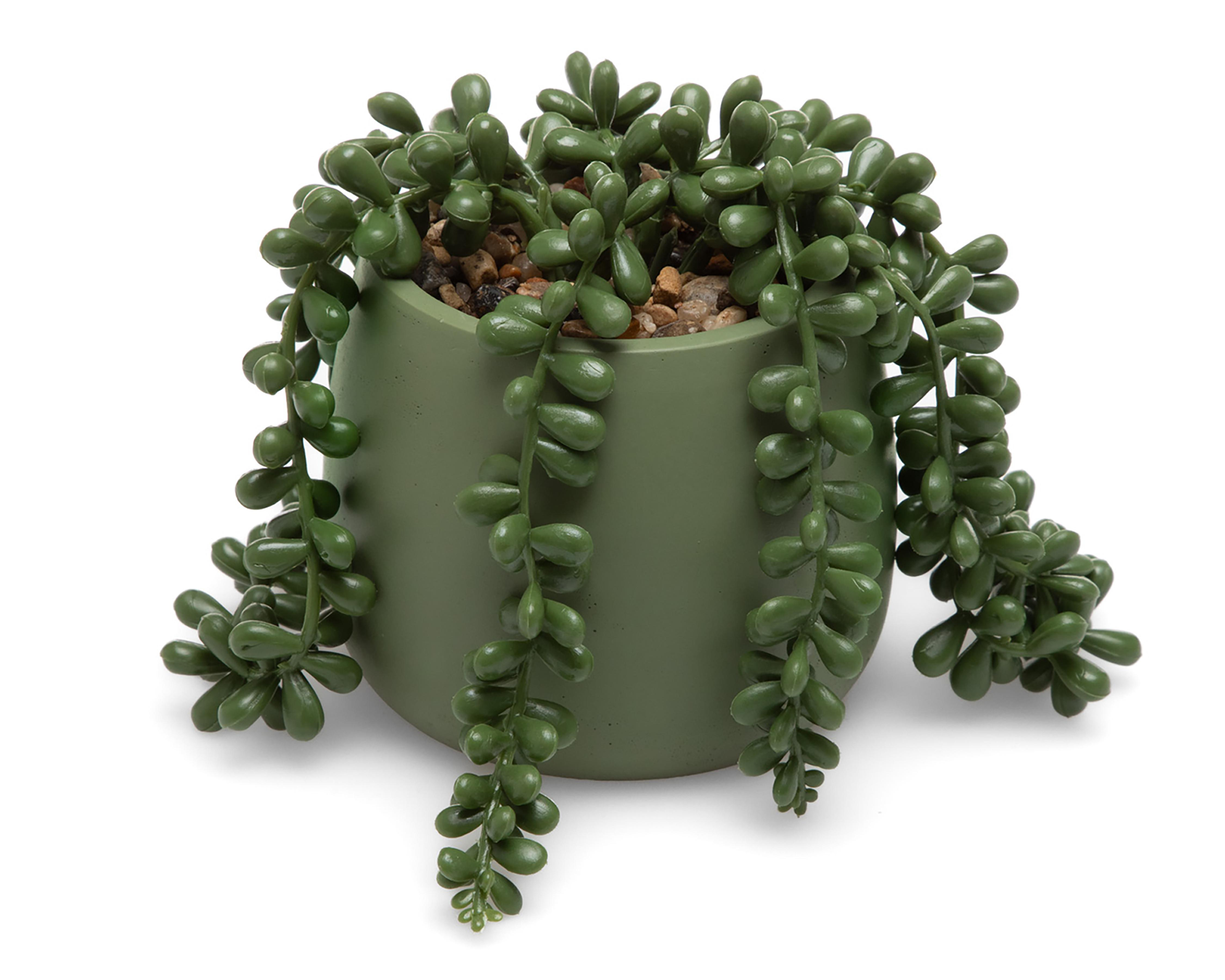 Foto 3 pulgar | Planta Artificial con Maceta Starhaus 12.5 cm