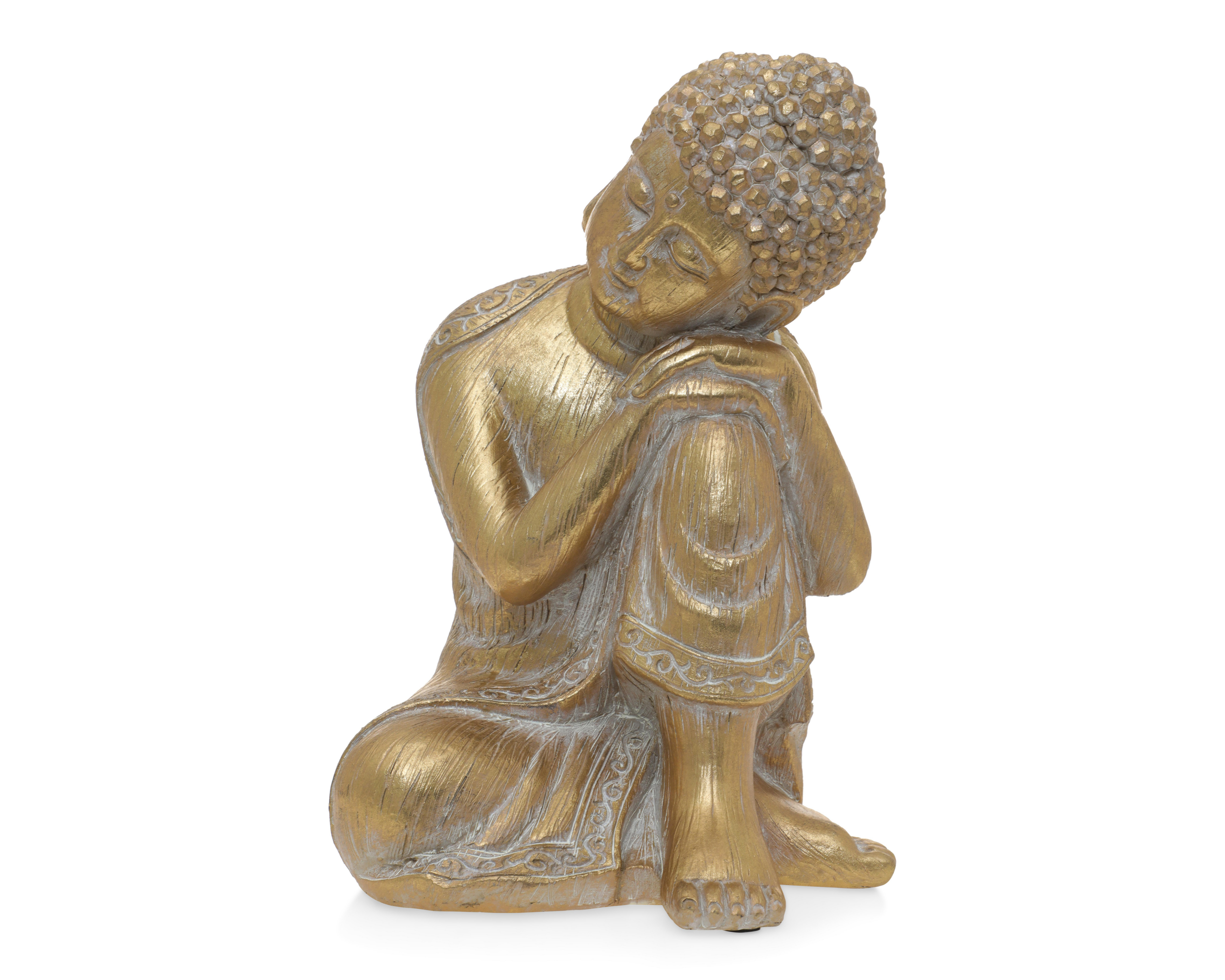 Foto 4 pulgar | Escultura de Buda Shakya de Resina