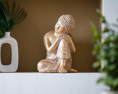 Foto 5 | Escultura de Buda Shakya de Resina