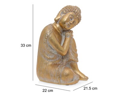 Foto 6 | Escultura de Buda Shakya de Resina