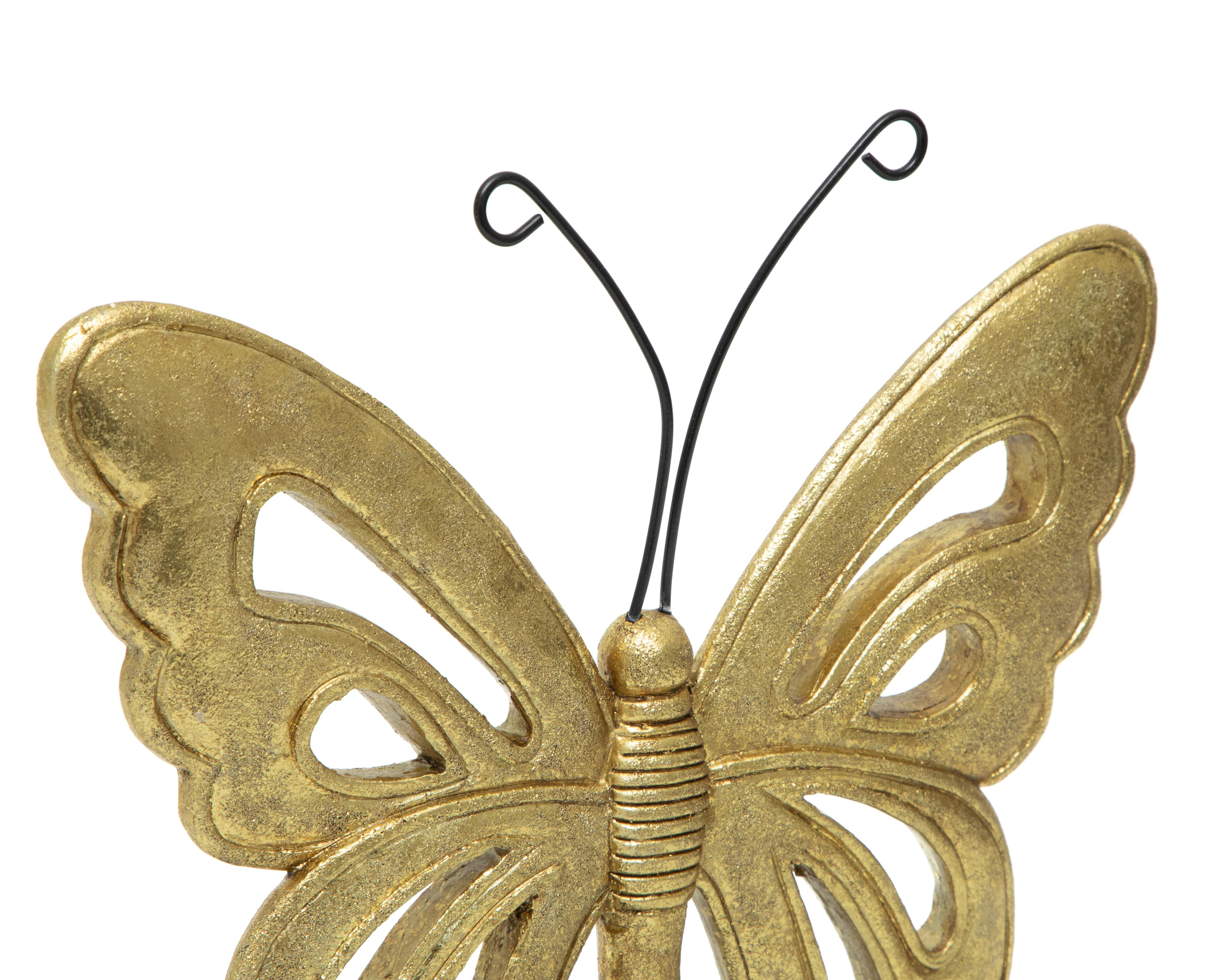 Foto 4 | Escultura Mariposa de Resina