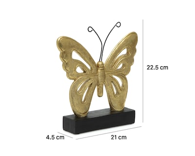 Foto 6 | Escultura Mariposa de Resina