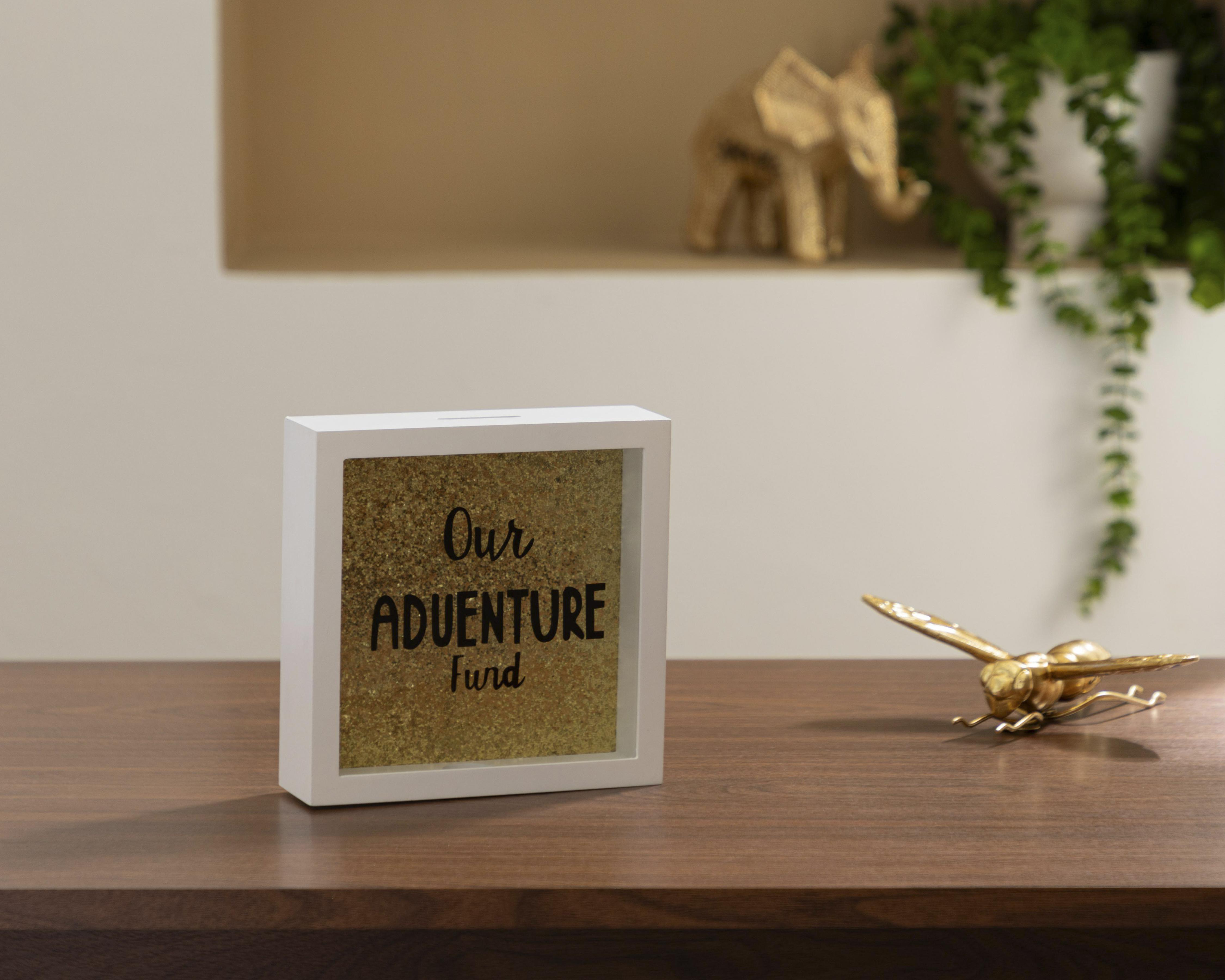 Foto 4 | Alcancía Decorativa Adventure de Madera