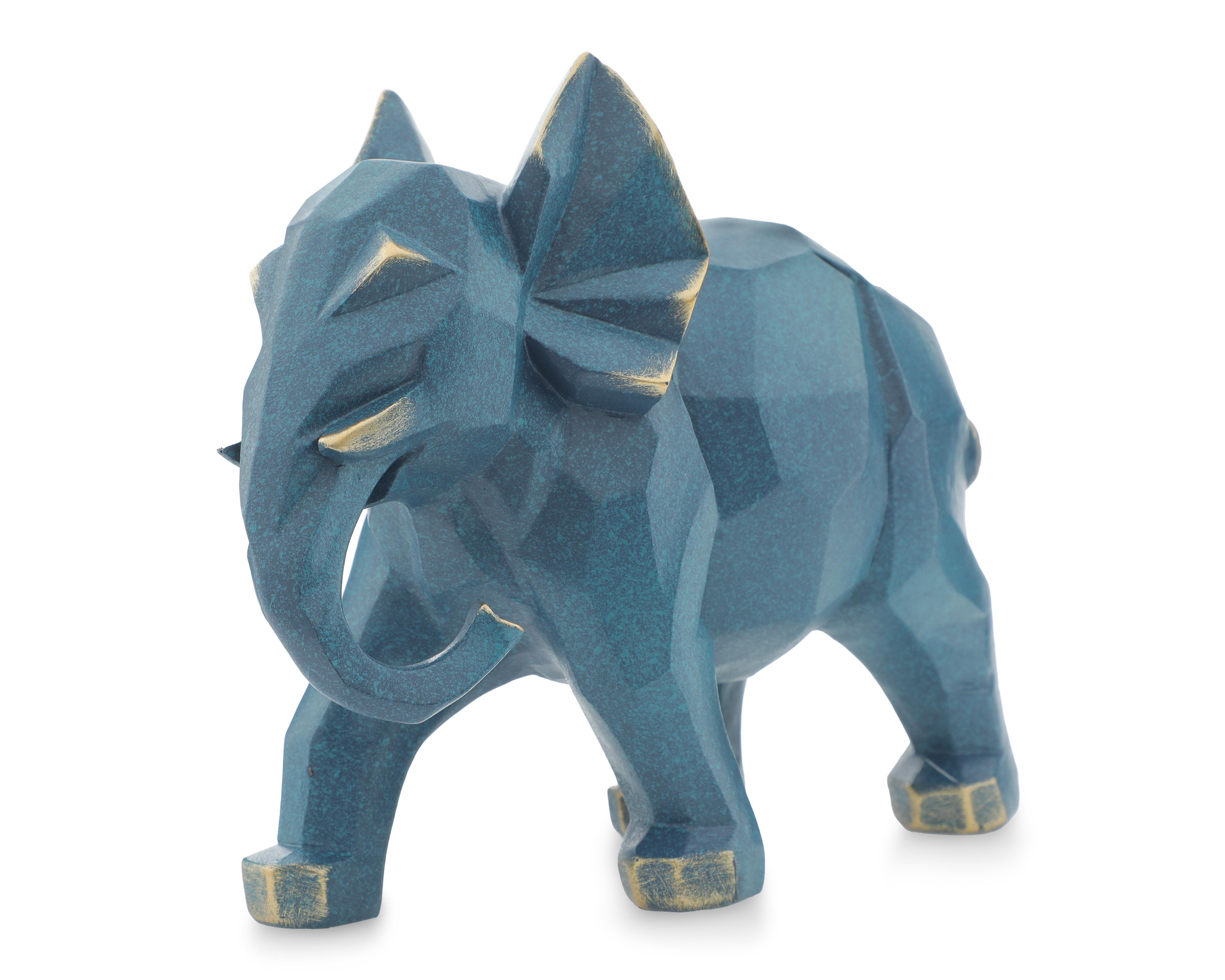 Escultura de Elefante Momo de Poliresina
