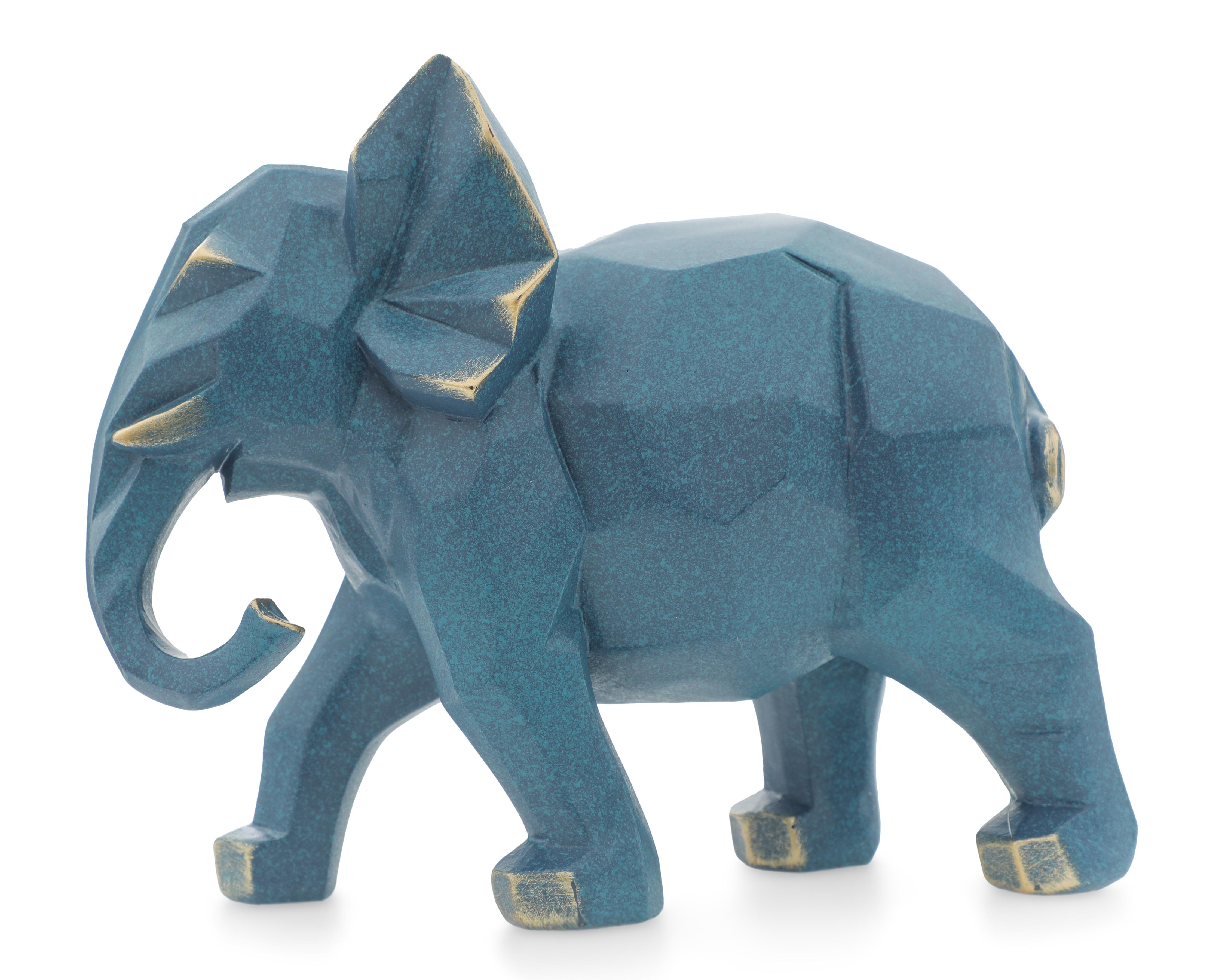 Foto 2 | Escultura de Elefante Momo de Poliresina