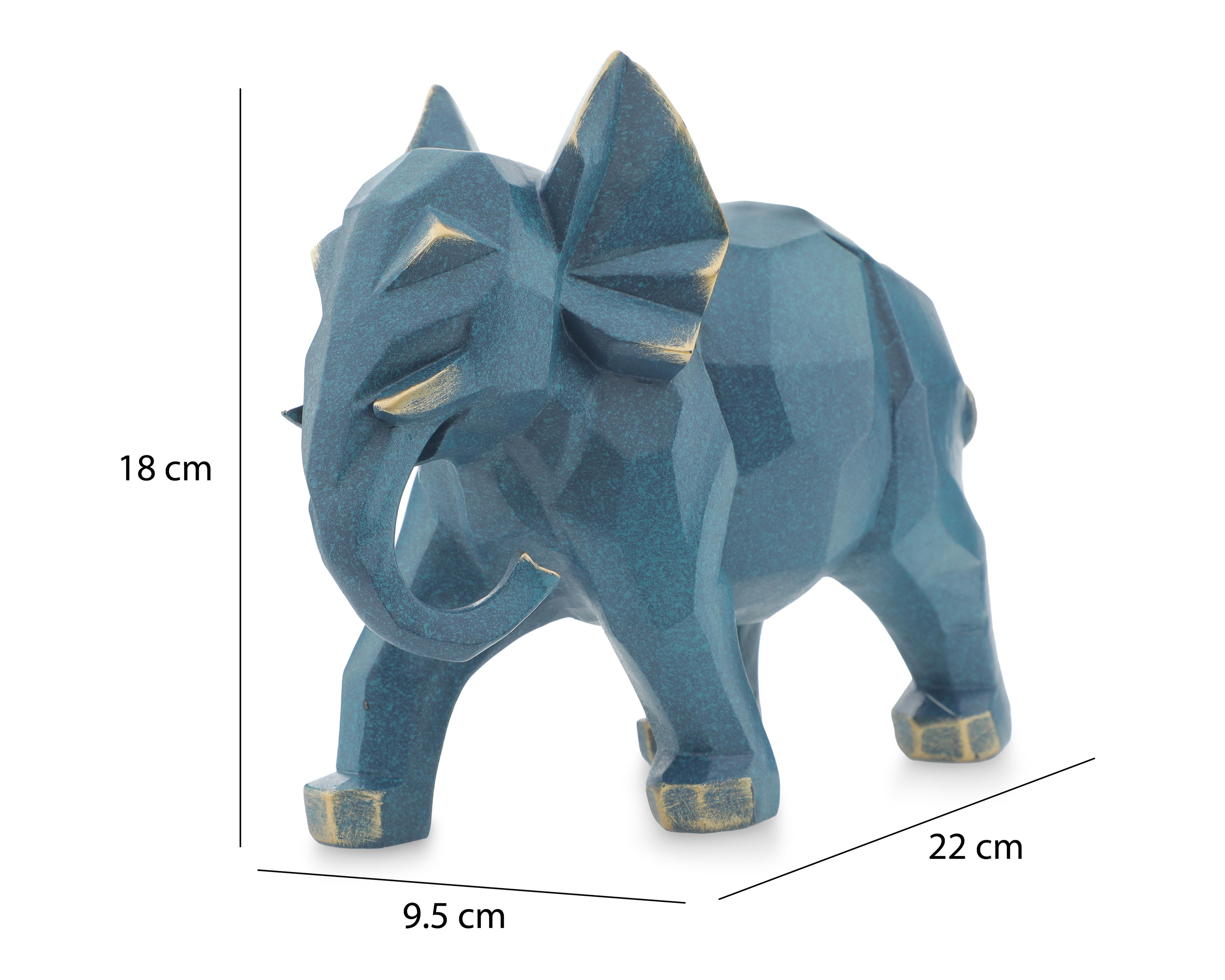 Foto 6 | Escultura de Elefante Momo de Poliresina