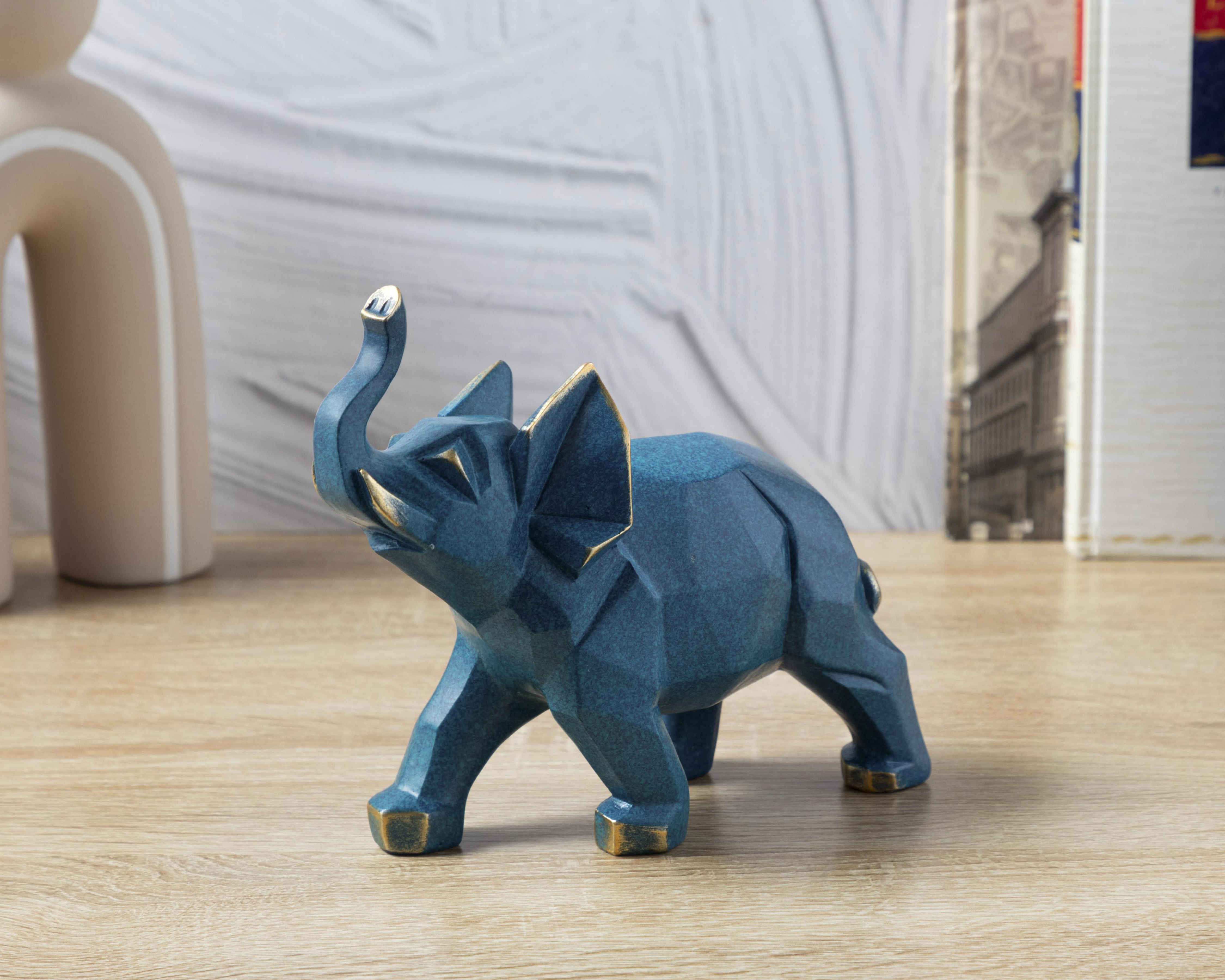 Foto 5 | Escultura de Elefante Momo de Poliresina