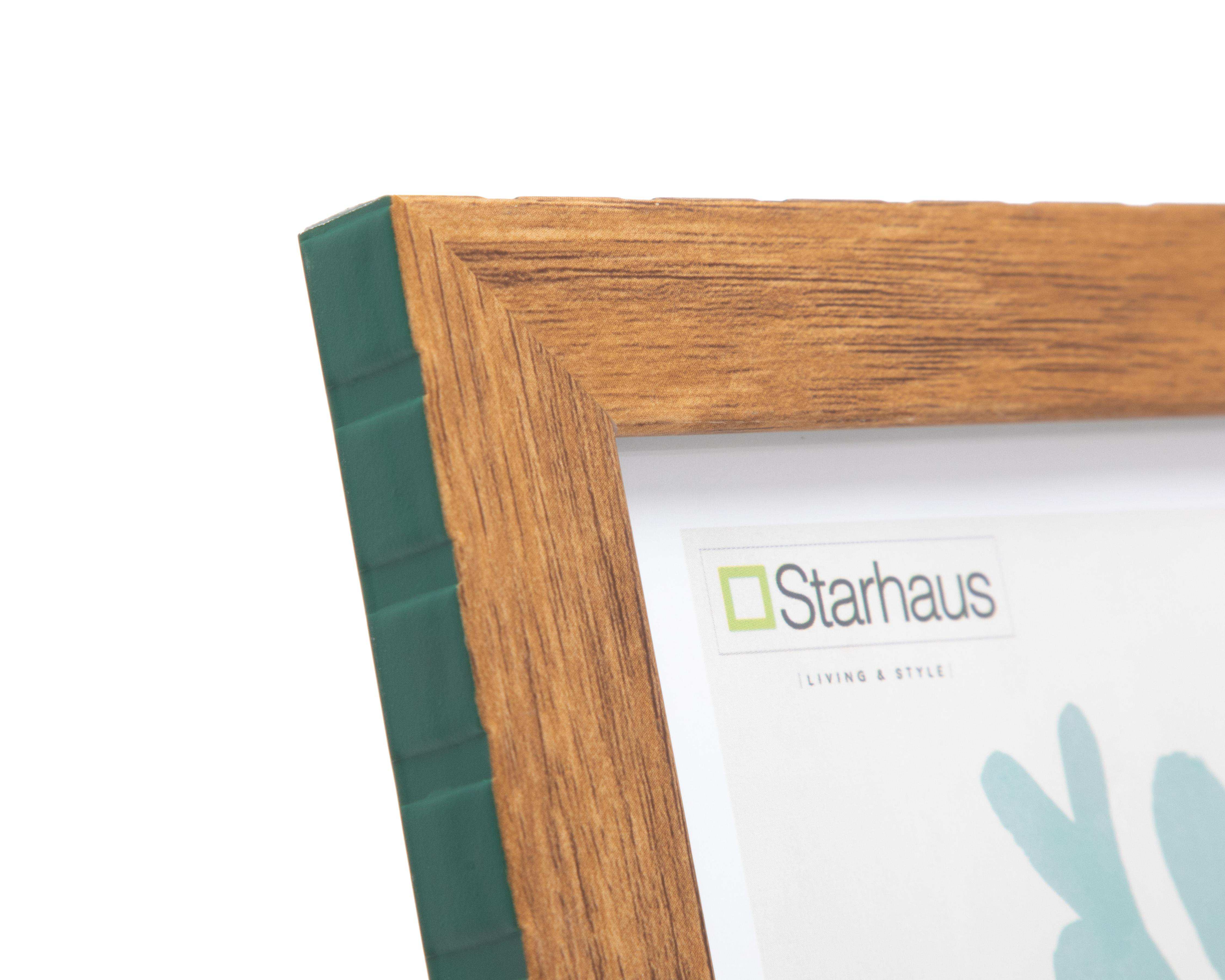 Foto 4 pulgar | Portarretrato de Madera Starhaus 5 x 7"