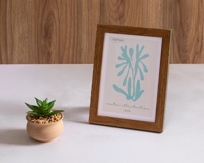 Foto 4 | Portarretrato de Madera Starhaus 5 x 7"