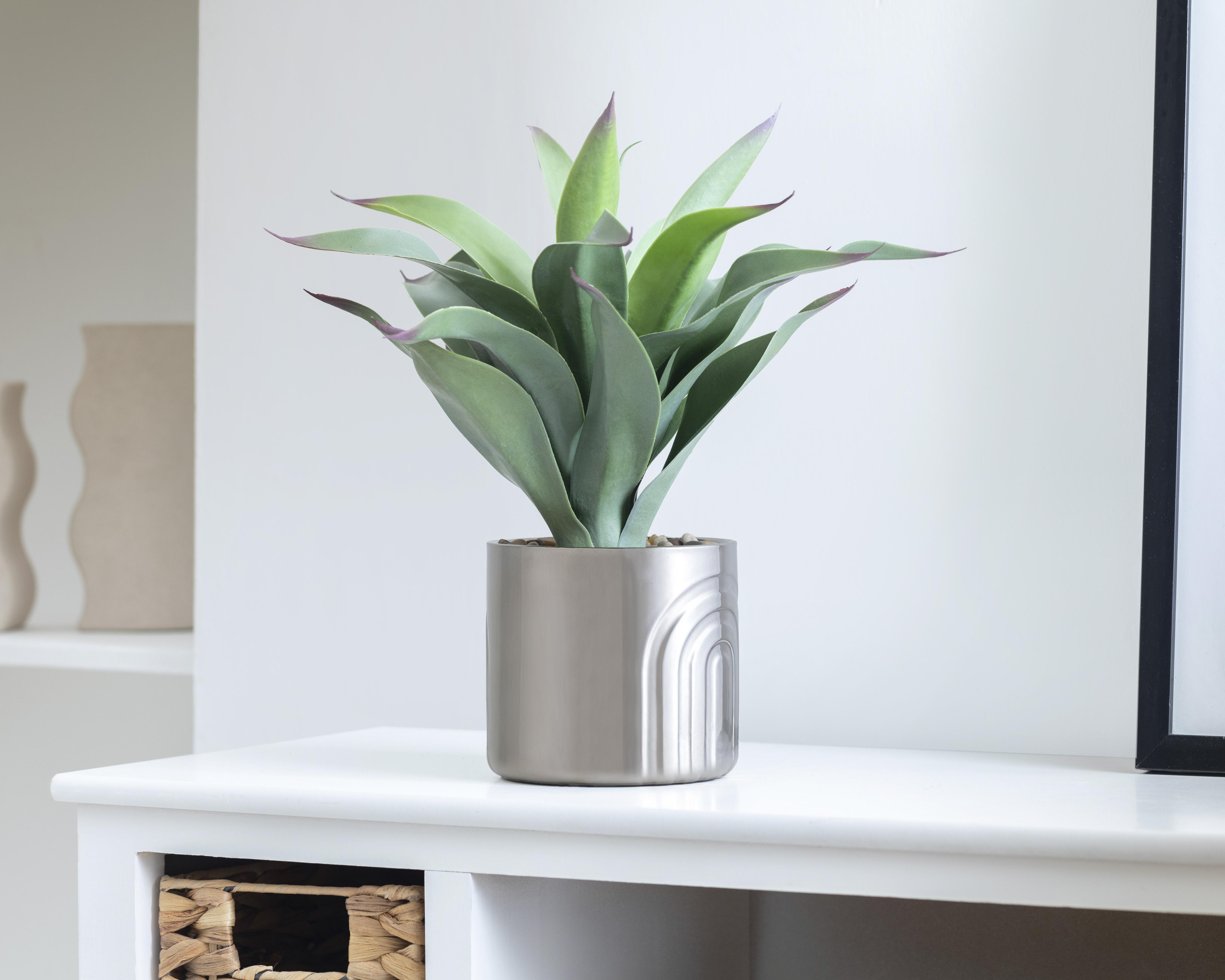 Foto 5 pulgar | Planta Artificial con Maceta Starhaus 39 cm