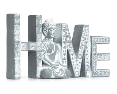 Foto 1 | Escultura de Letras Kamala de Cerámica