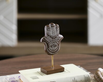 Foto 5 | Escultura de Mano Rene de Resina