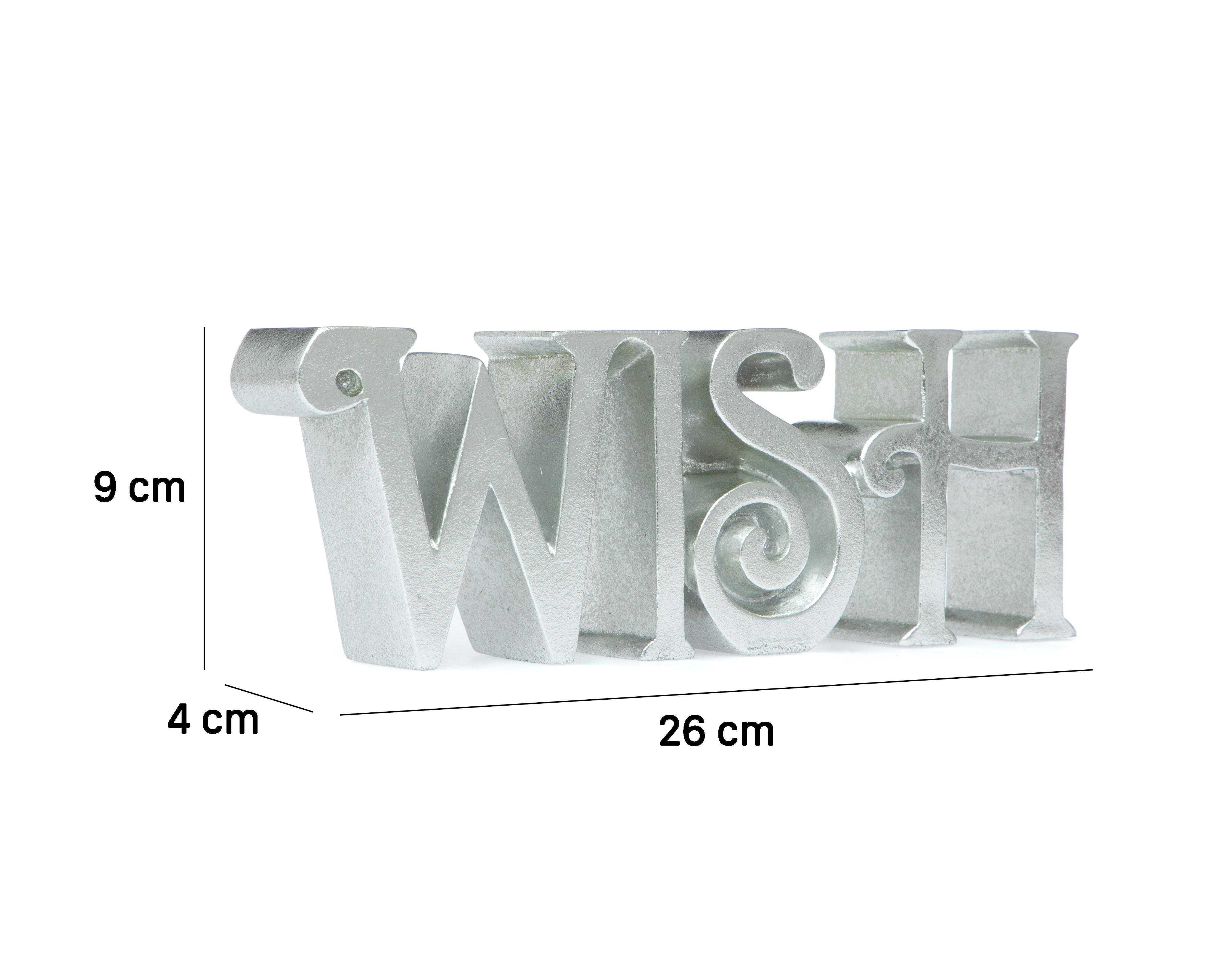 Foto 6 | Letrero Decorativo Wish de Poliresina