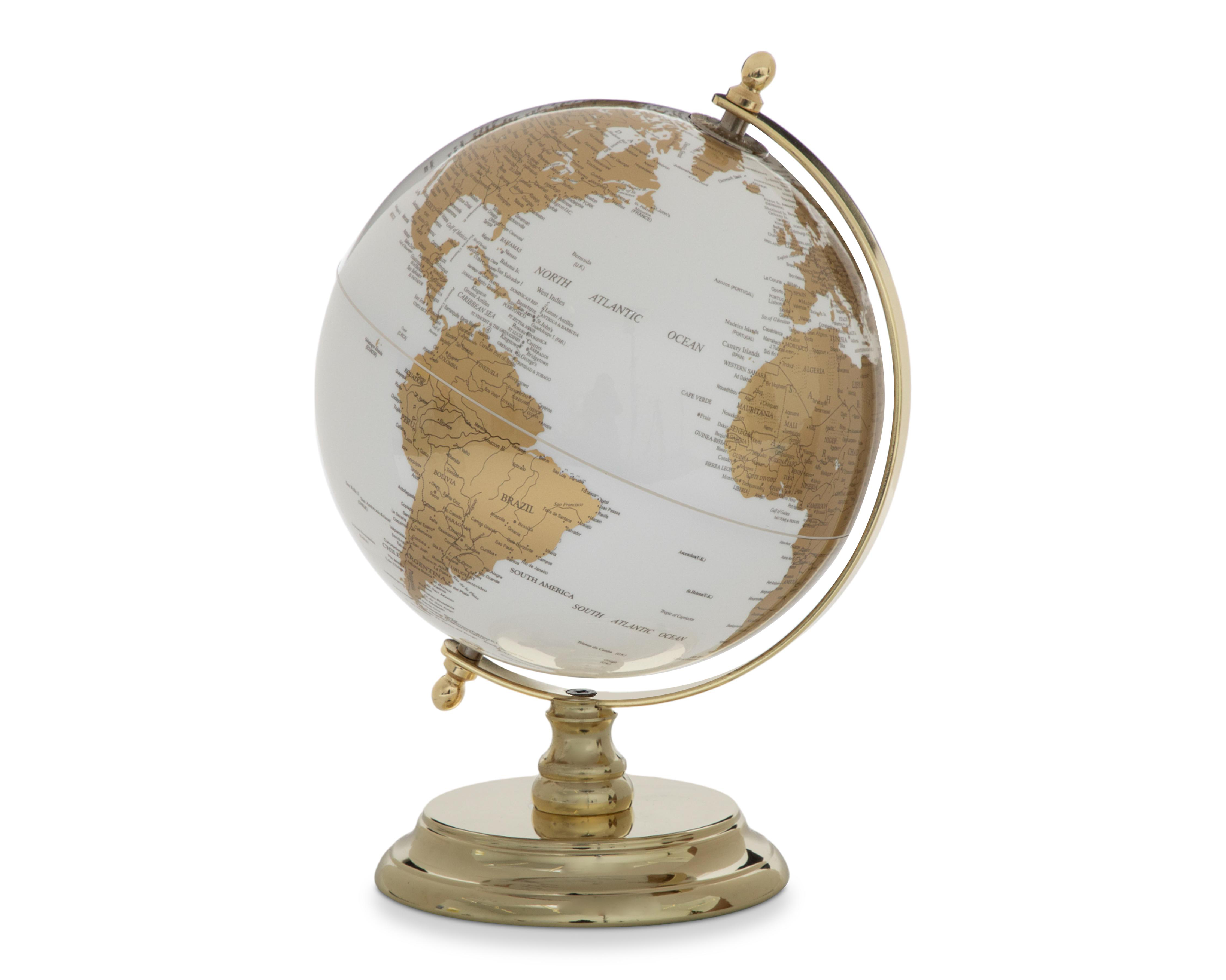 Globo Terráqueo Sirius de Metal y MDF $399