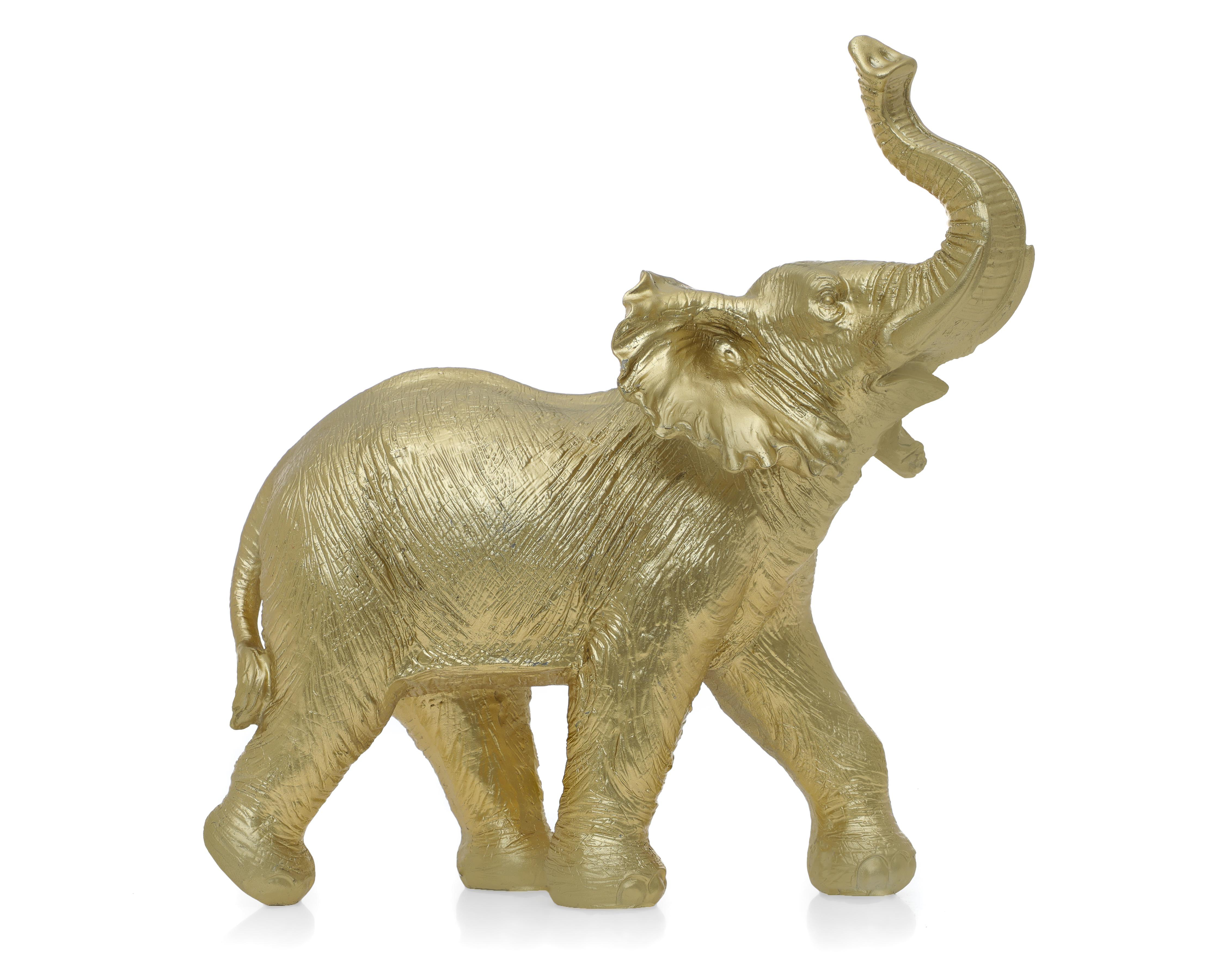 Foto 2 | Escultura de Elefante Louis de Poliresina