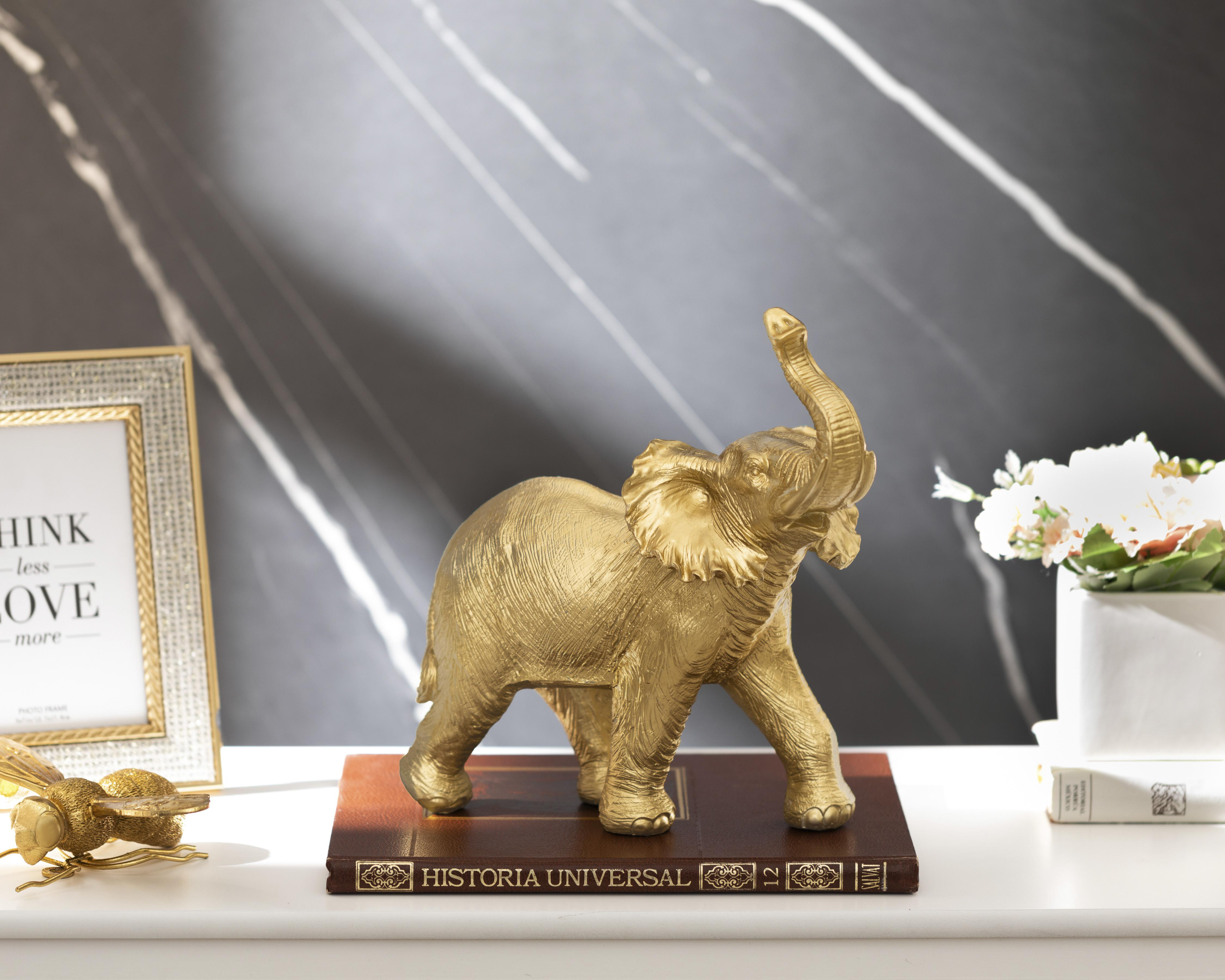 Foto 5 | Escultura de Elefante Louis de Poliresina