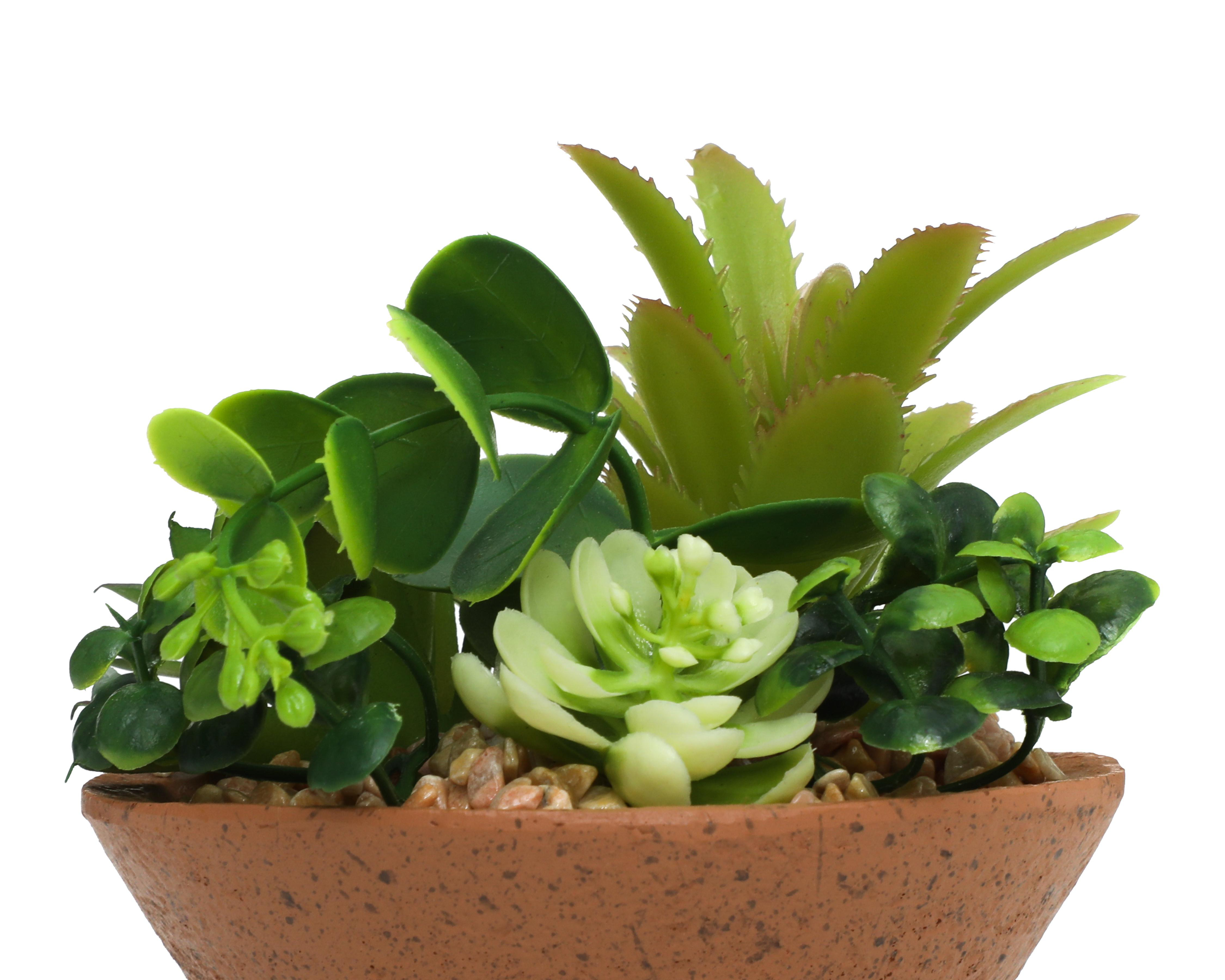 Foto 4 pulgar | Planta Artifcial con Maceta Starhaus 14 cm