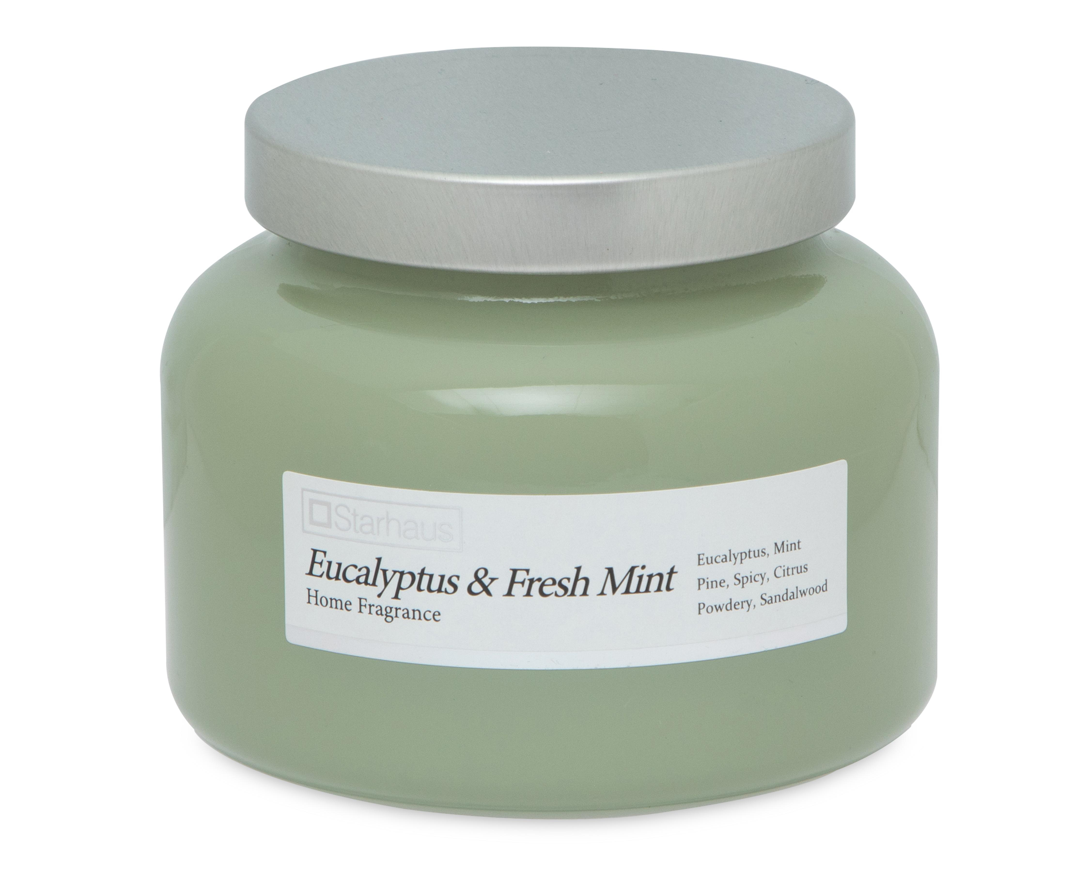 Foto 3 pulgar | Vela Aromática Eucalipto y Menta Fresca