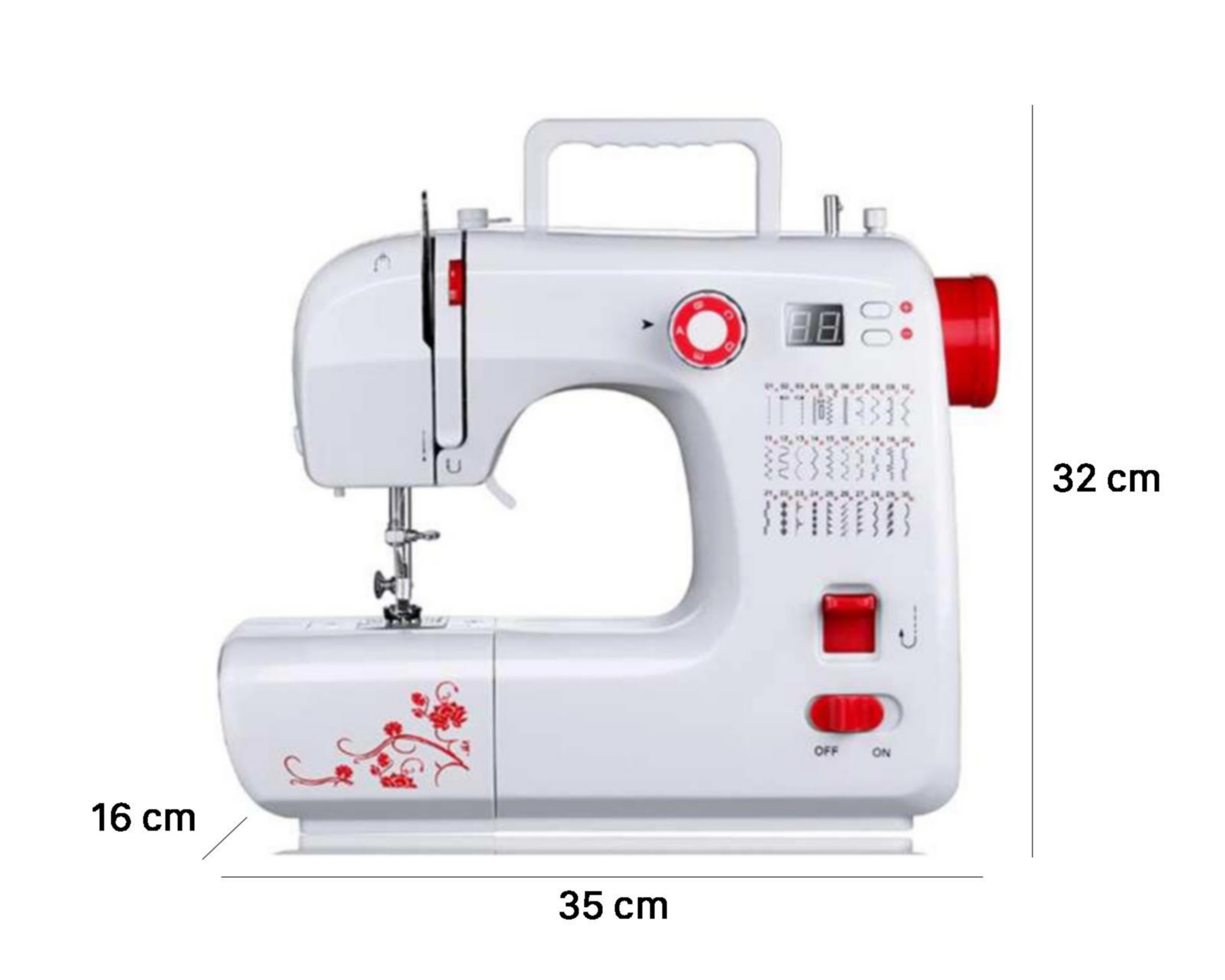 Foto 4 pulgar | Máquina de Coser Record FHSM-702