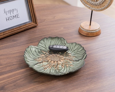 Foto 4 | Platón Decorativo Selena de Vidrio