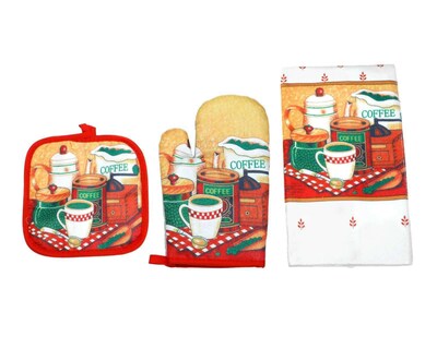 Foto 1 | Toalla y Accesorios de Cocina Starhaus 3 Piezas
