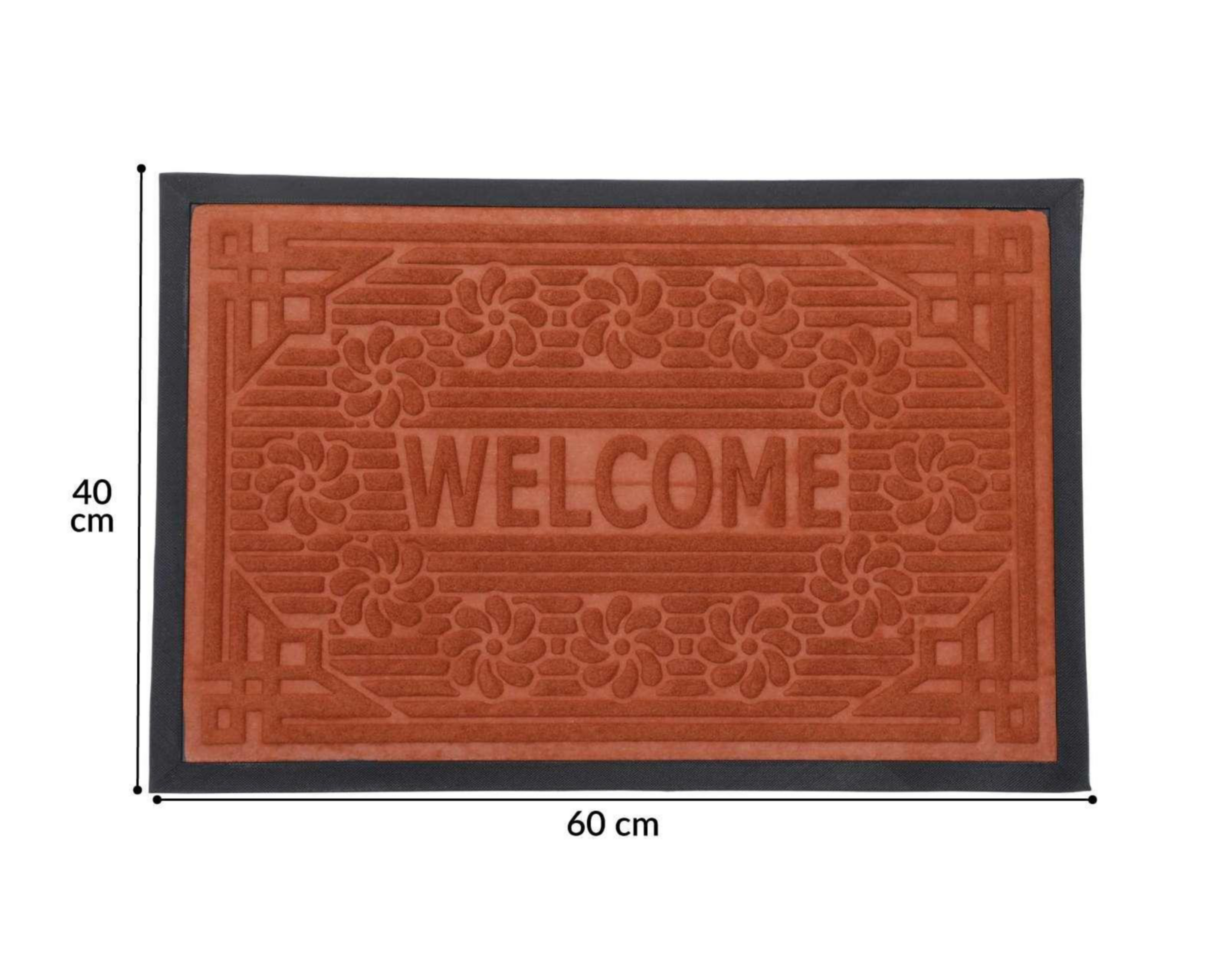 Foto 4 pulgar | Tapete Welcome B 60 x 40 cm