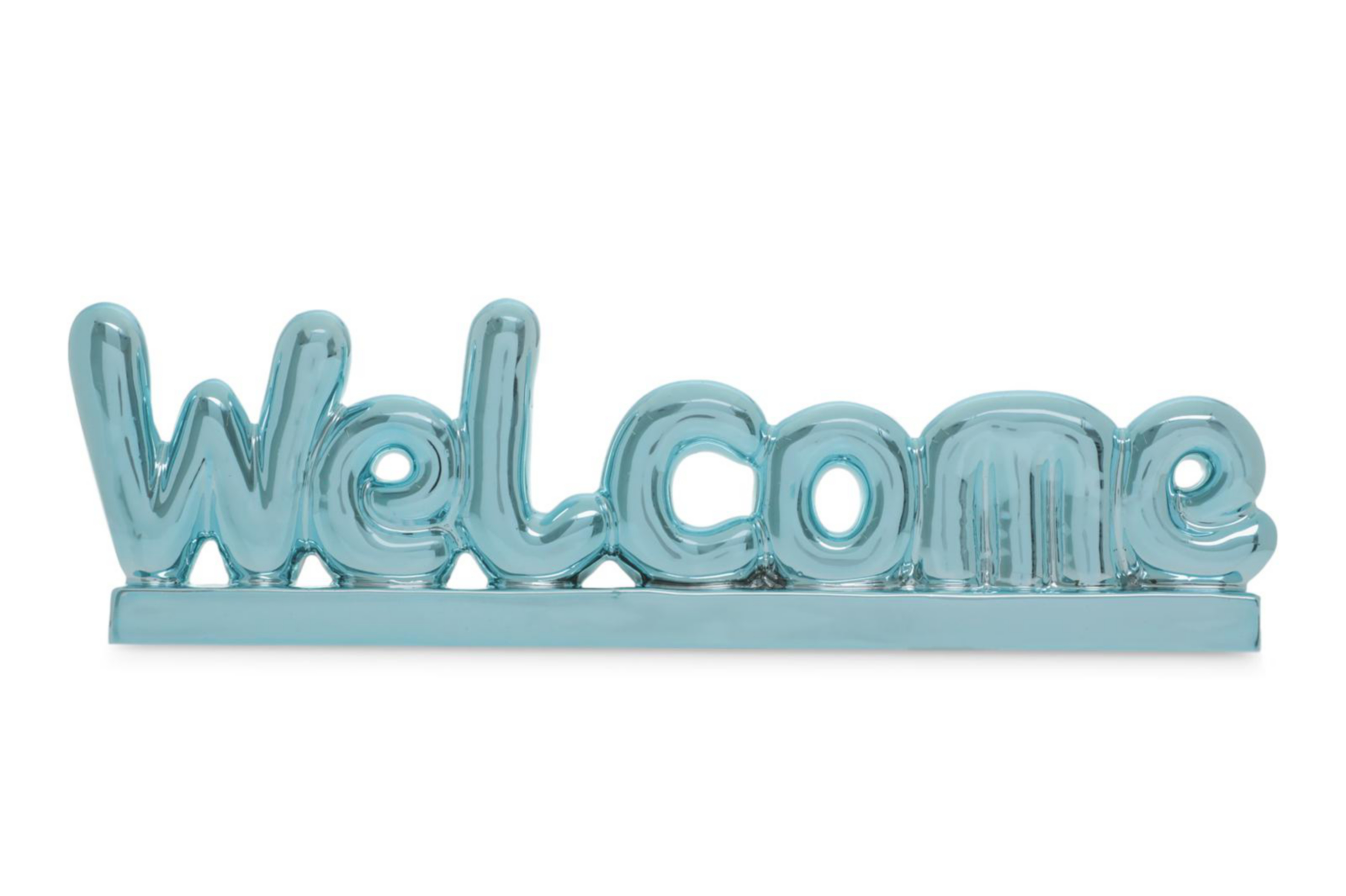 Letrero Decorativo Welcome de Cerámica