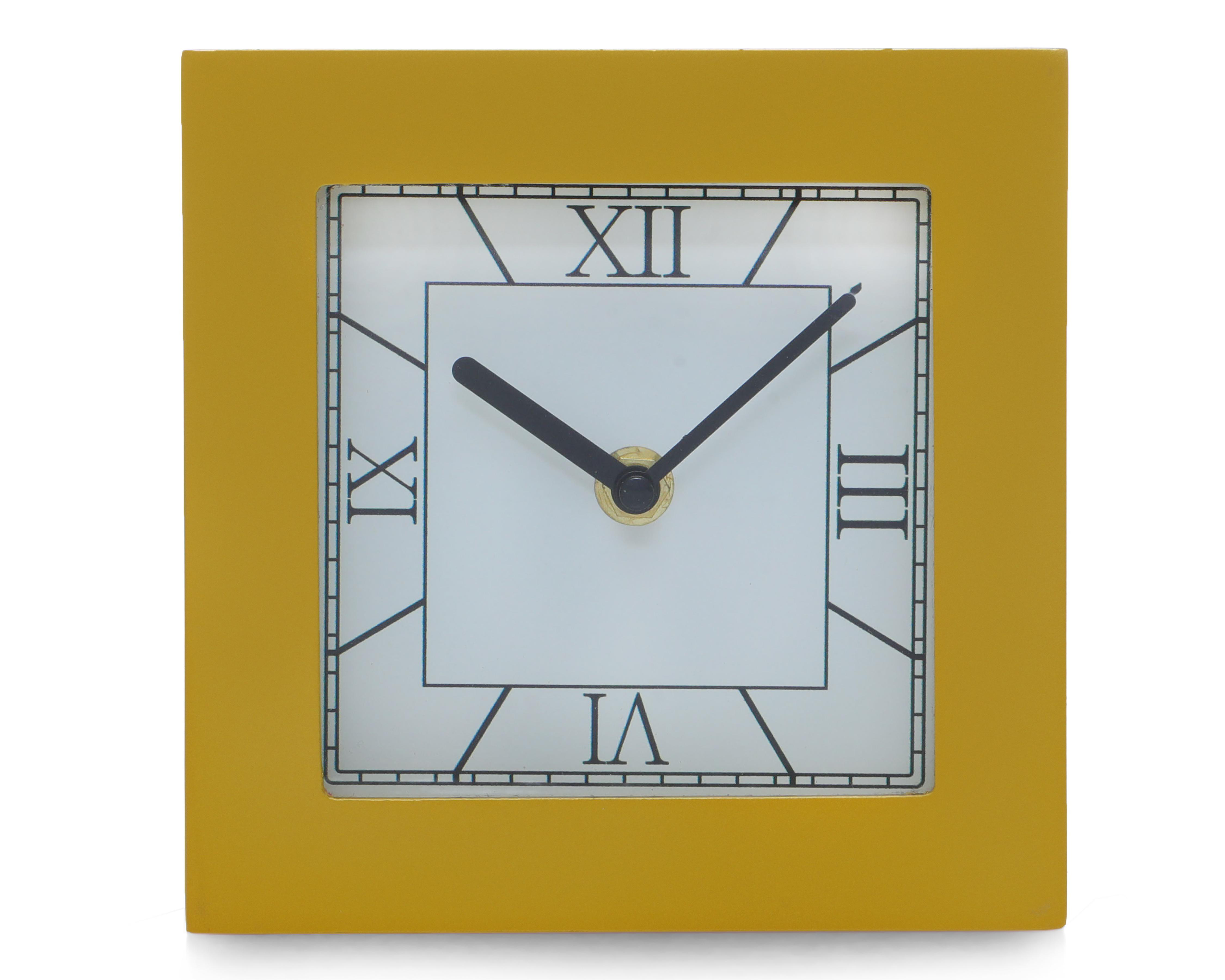 Reloj Cuadrado Harvest de Madera Industrializada