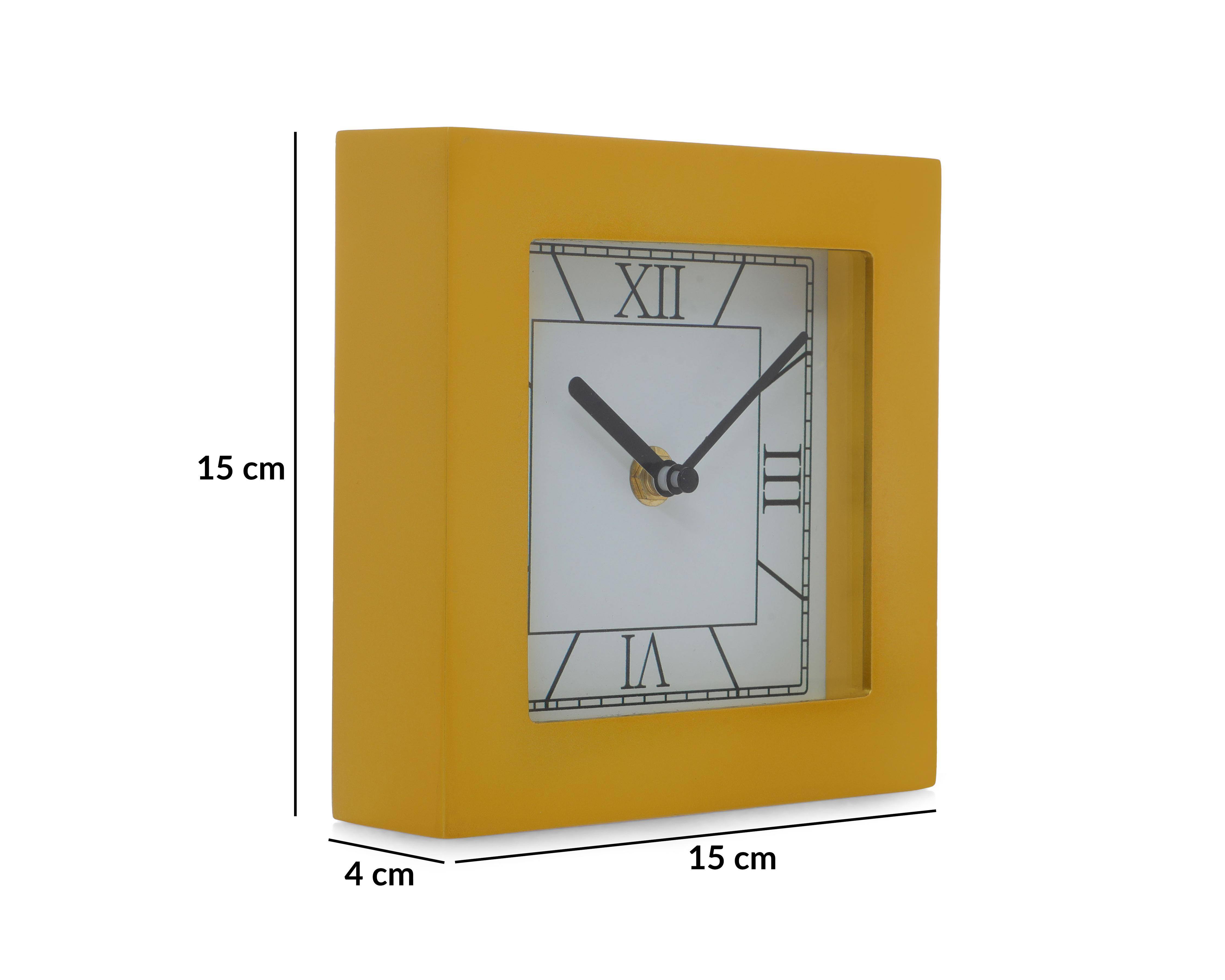 Foto 5 | Reloj Cuadrado Harvest de Madera Industrializada