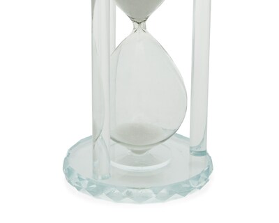 Foto 3 | Escultura Reloj de Arena Heron de Cristal