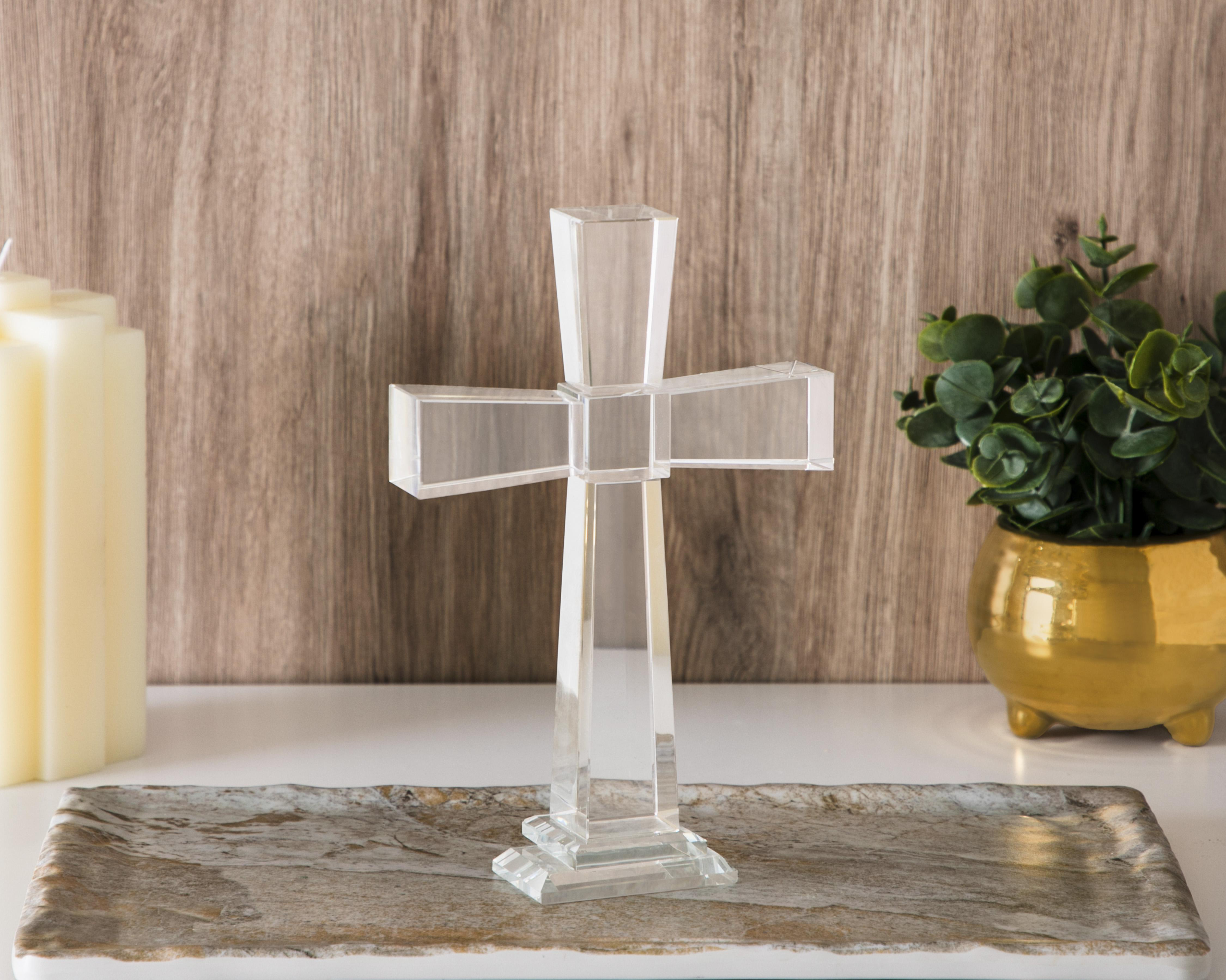 Foto 5 | Escultura de Cruz Hawke de Cristal