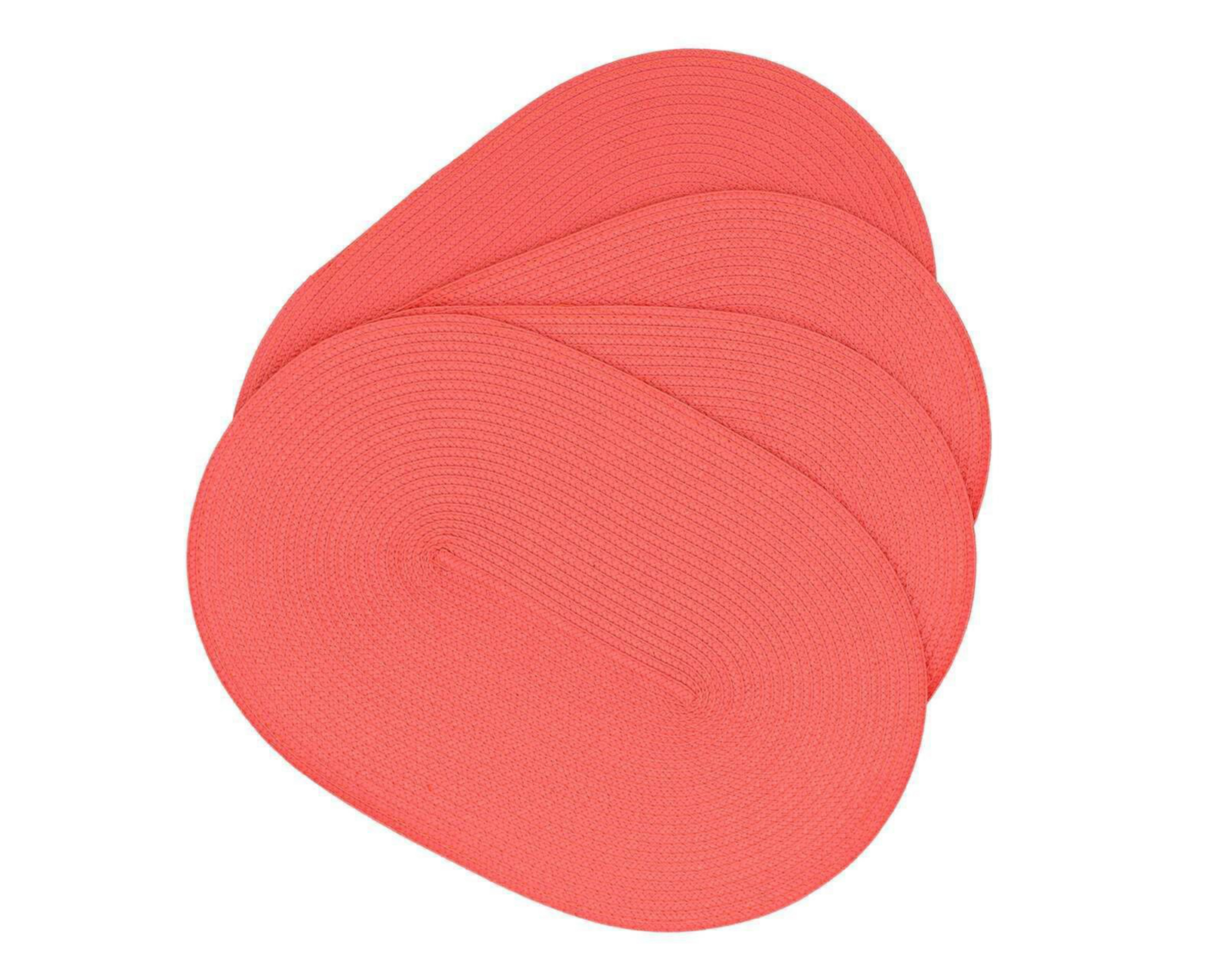 Foto 3 pulgar | Mantel Individual Lili Rojo 30 x 45 cm 4 Piezas