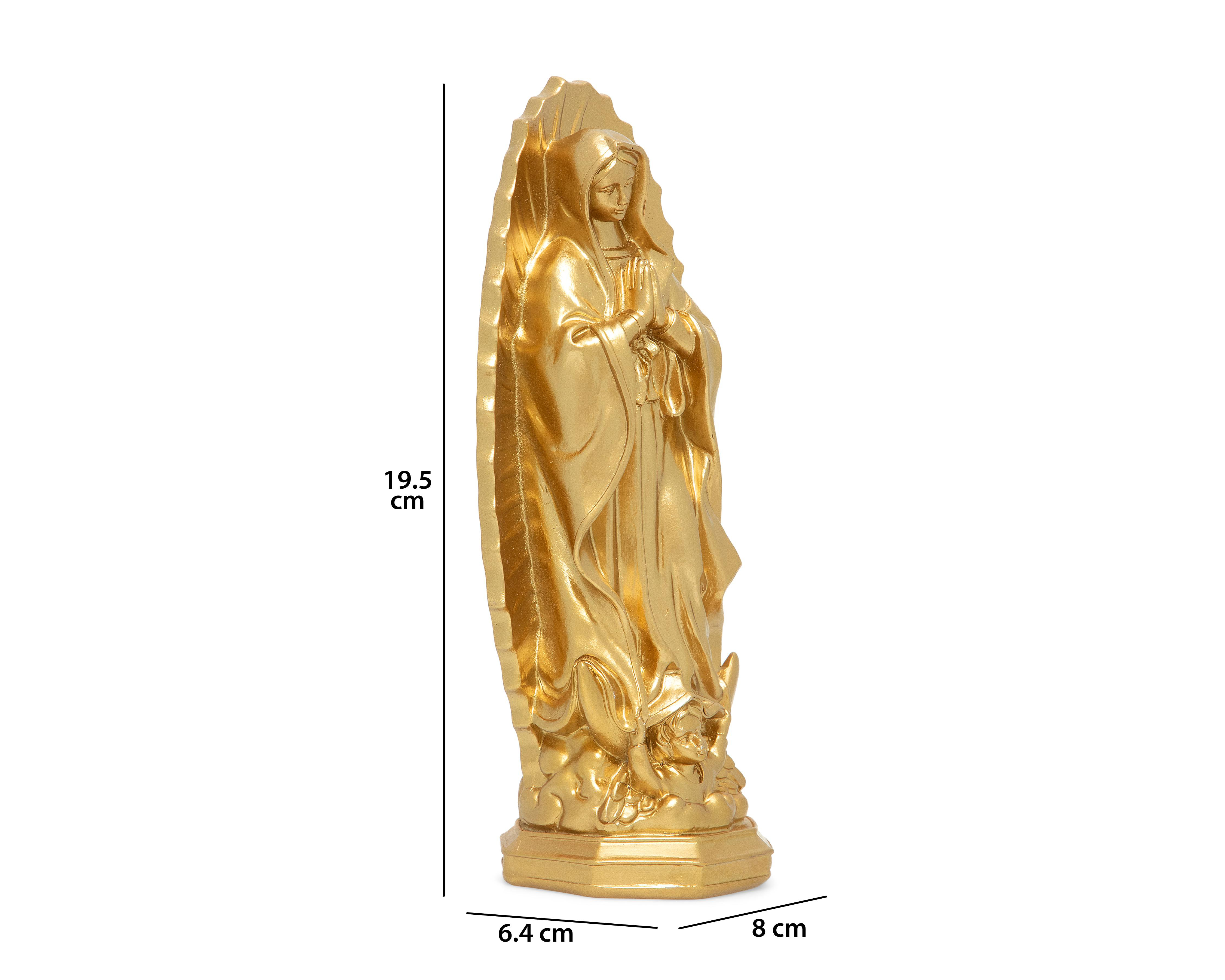 Foto 6 | Escultura Virgen de Guadalupe de Resina