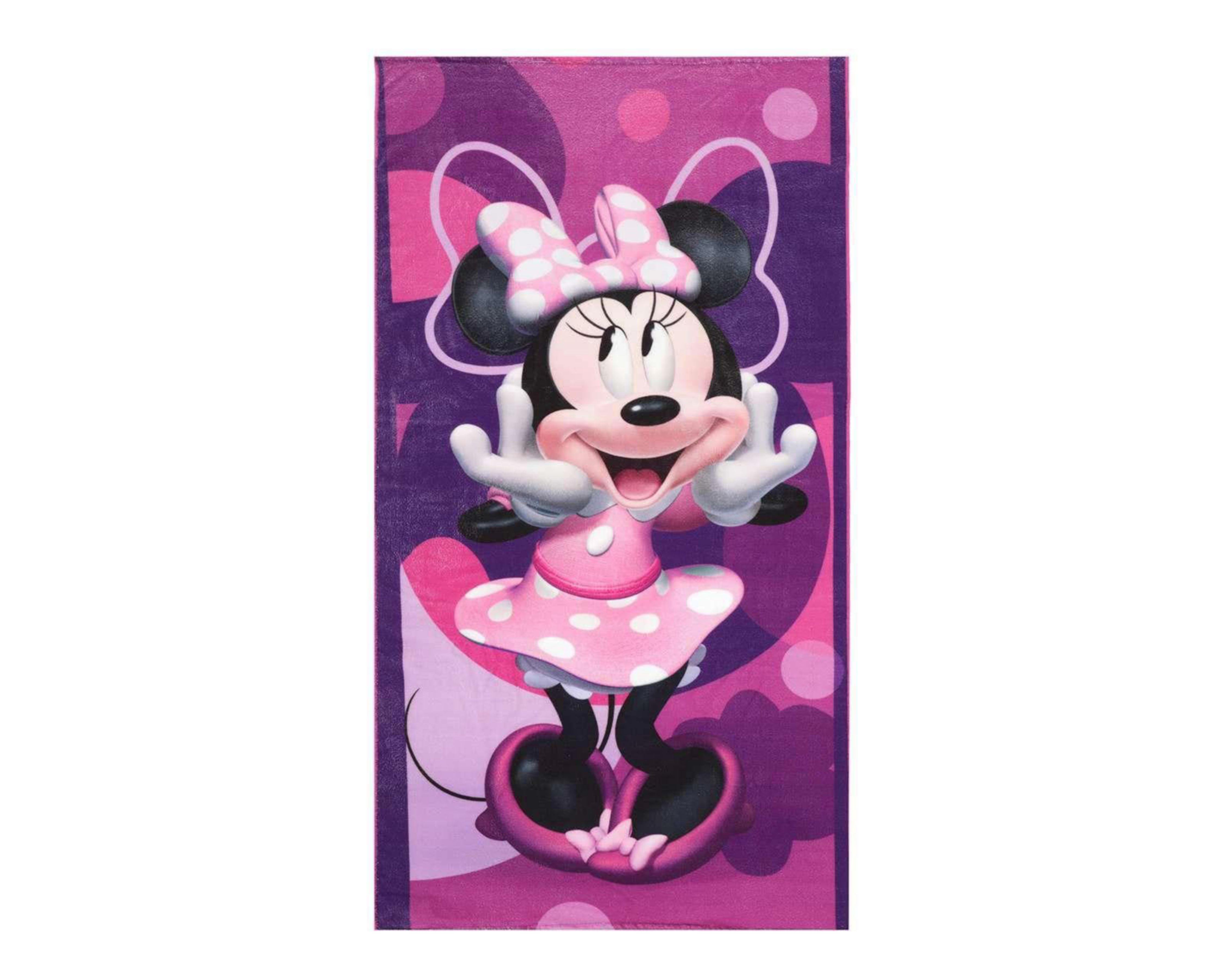 Toalla de Medio Baño Minnie Providencia Morada