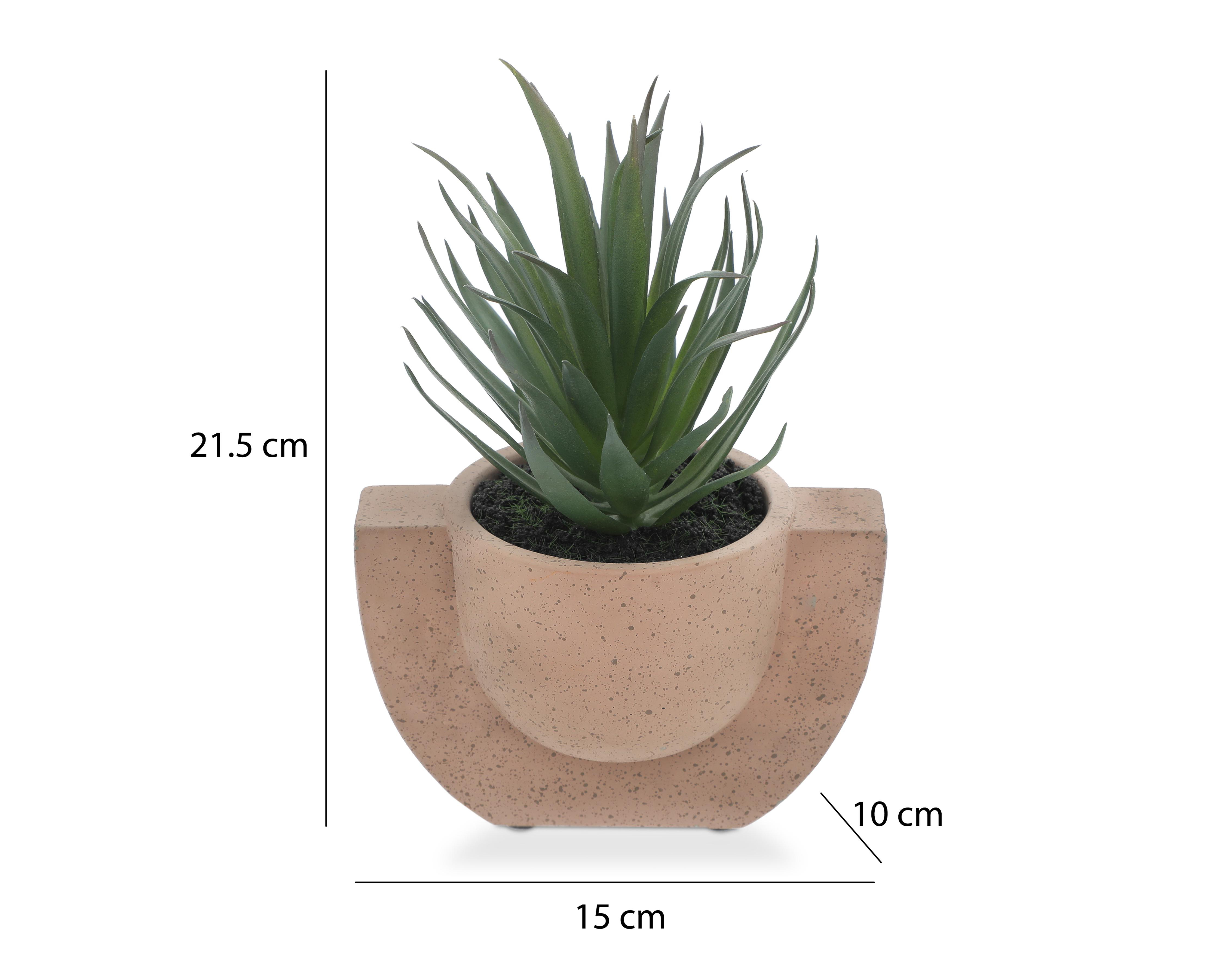 Foto 5 | Planta Artificial con Maceta Starhaus 21.5 cm