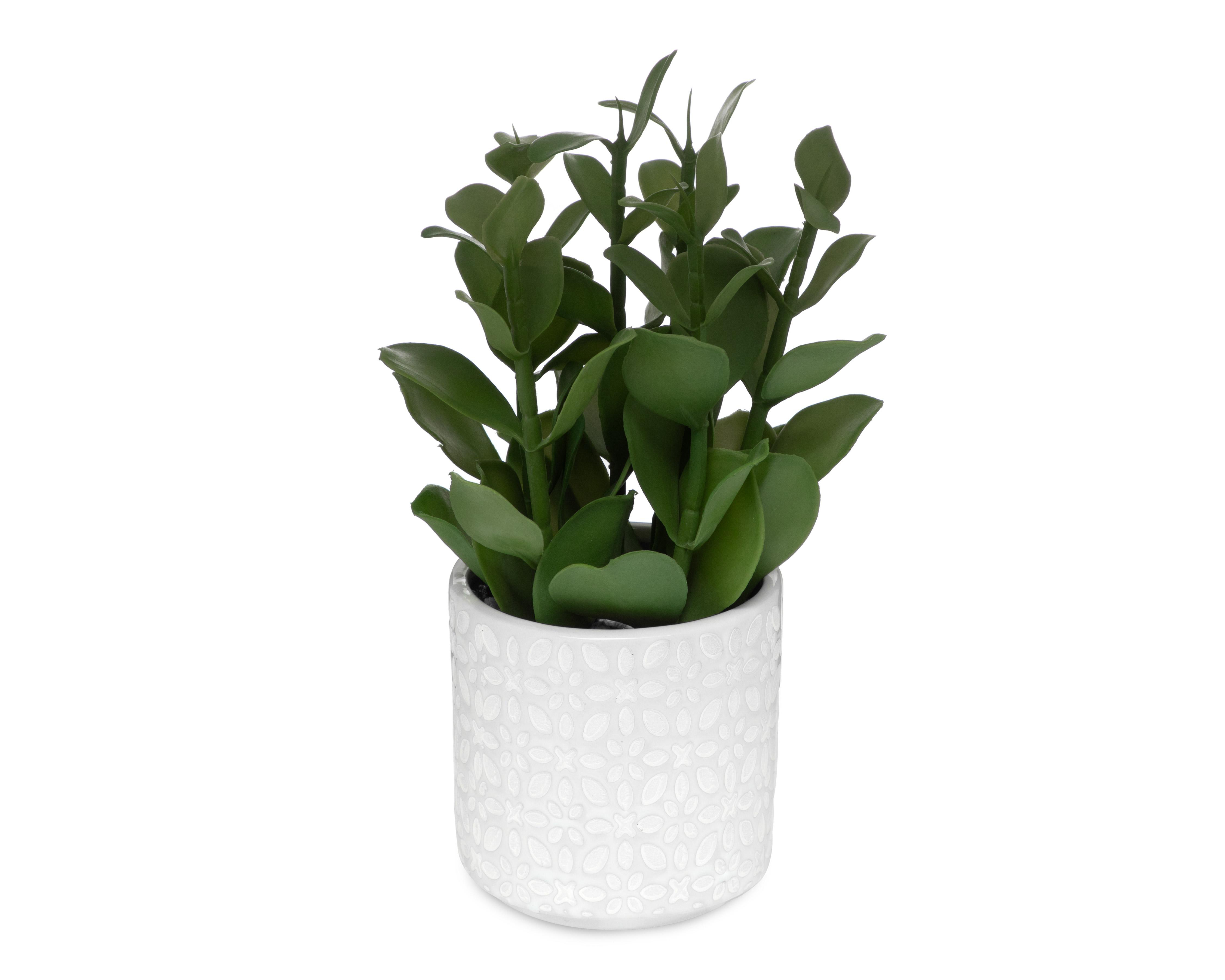 Foto 3 pulgar | Planta Artificial con Maceta Starhaus 28 cm