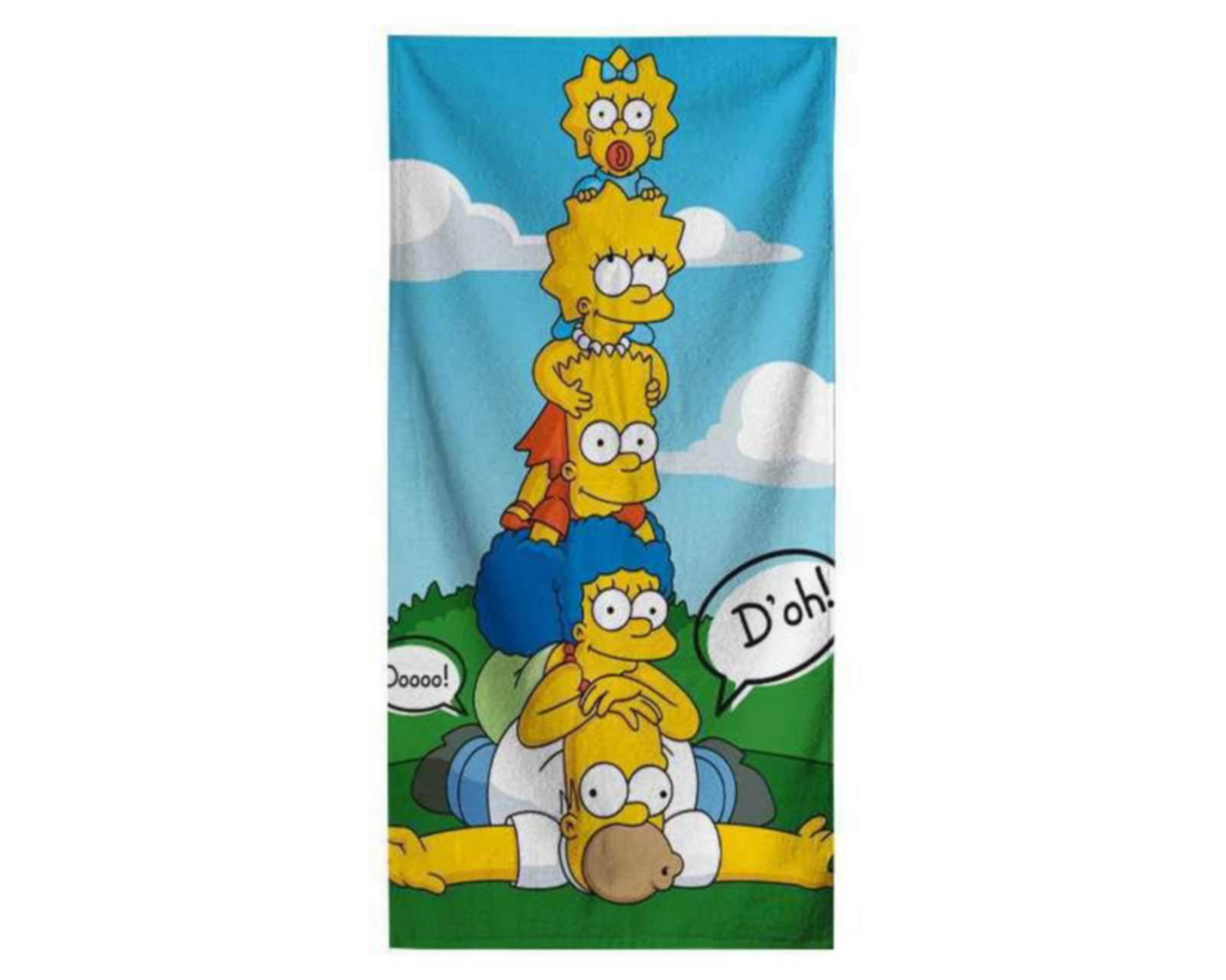 Foto 1 | Toalla de Medio Baño The Simpsons Providencia Azul