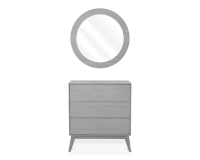Foto 4 | Cómoda Alberta Gris 80 cm